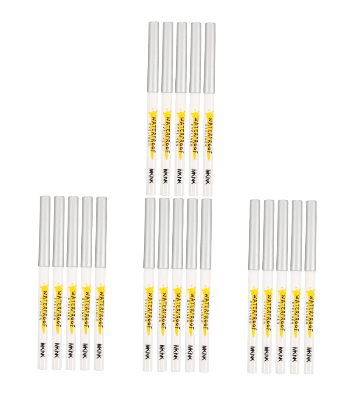 POPETPOP 20 Pcs White Lying Silkworm Pen Highlighter White Eye Shadow Girl Makeup Supplies Brighten Cosmetics - Buy Online on GoSupps.com