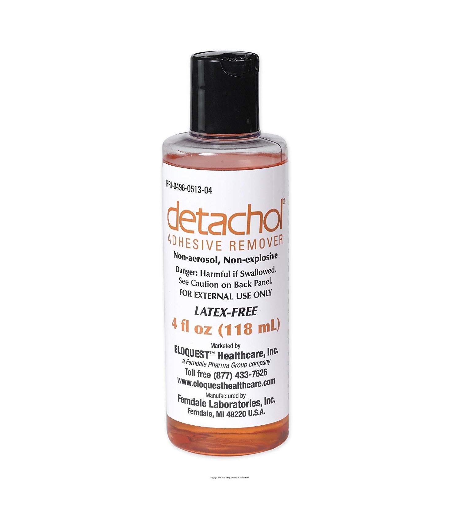Detachol Adhesive Remover 4 oz Bottle