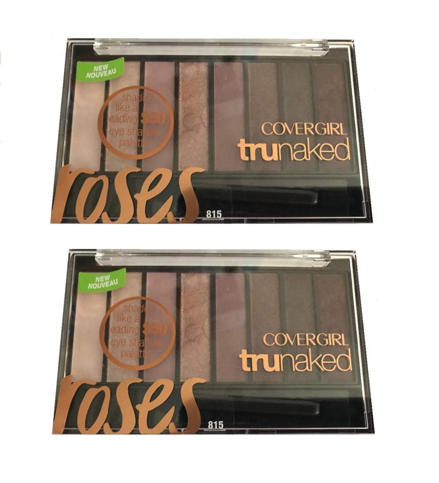 Pack of 2 CoverGirl trunaked Eye Shadow Roses 815