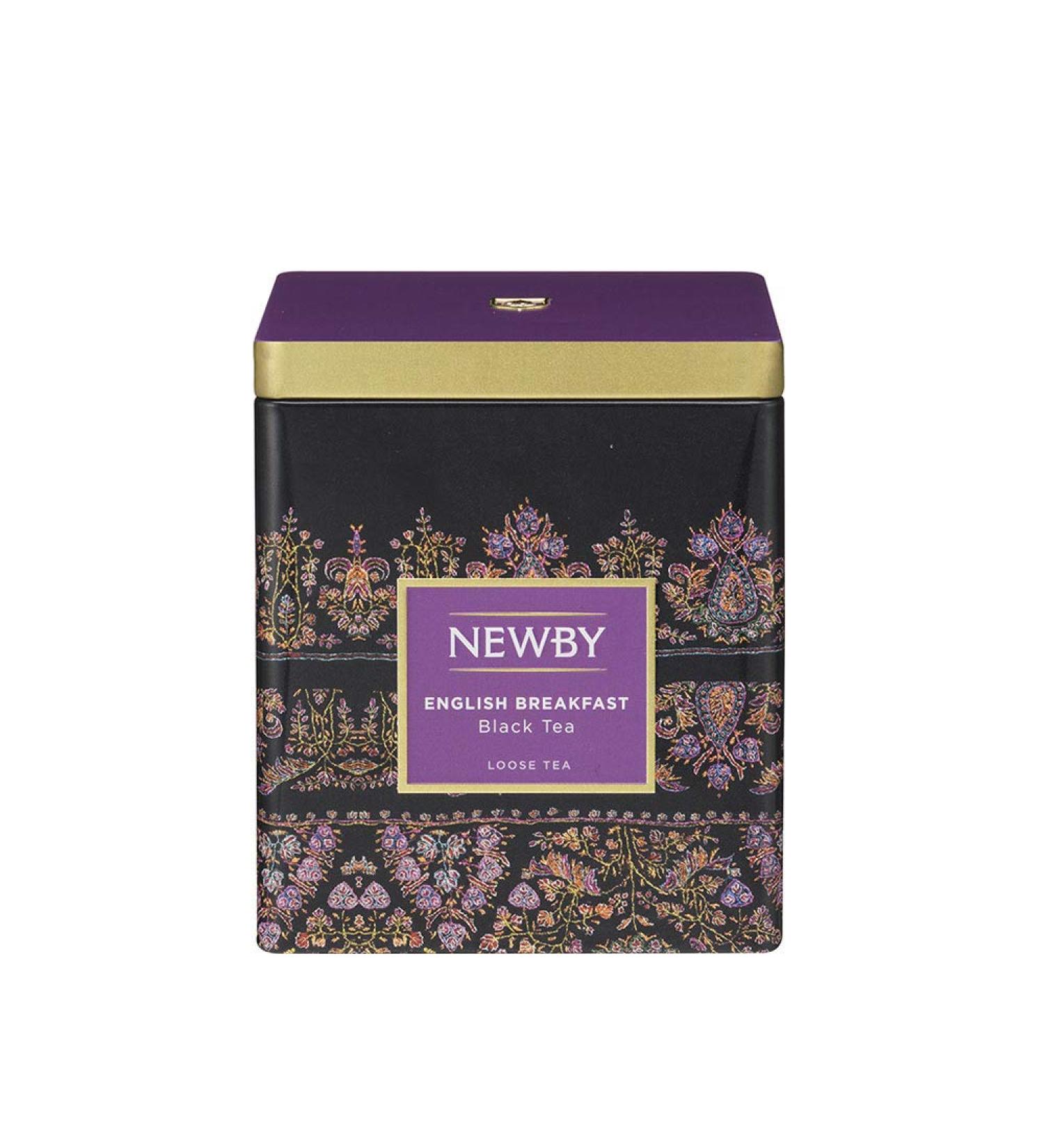 Newby Teas English Breakfast Classic Caddy 125 g - Buy Online on GoSupps.com