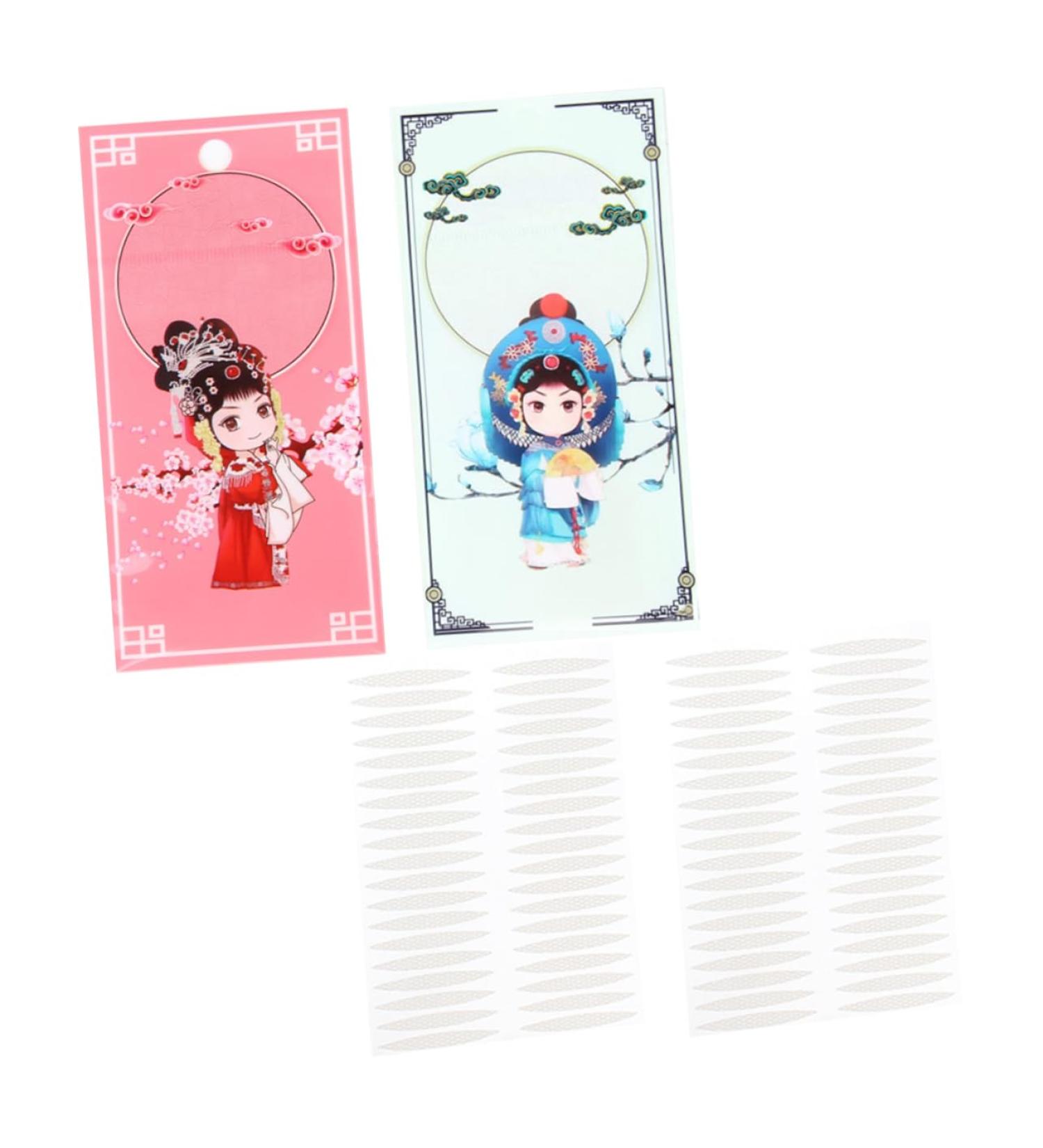 minkissy 2 Sets eye lift tape for droopy lids lid tape for hooded eyes with hat invisible double eyelid stickers adhesive tape Chinese style hooded eyelid lifter strips glue eyelid lifter - Buy Online on GoSupps.com