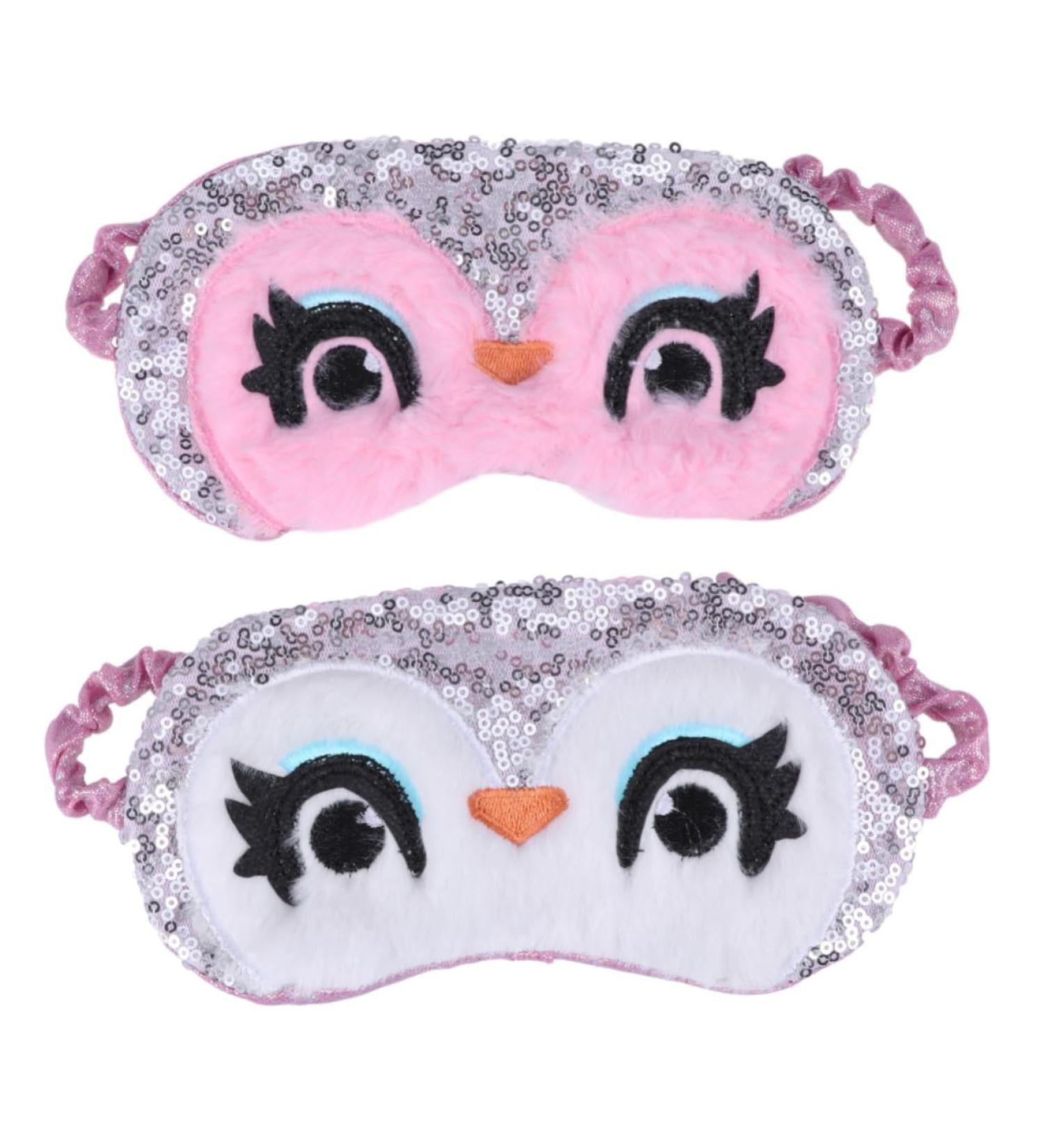 Healeved Eye Patch Travel Eye Mask Eye Mask for Travel Eyeshadow Plush Eye Mask Penguin Eye Mask Soft Plush Owl Sleeping Winter Warm Eye Mask Penguin Blindfold Cute Cold Eye Mask Child - Buy Online on GoSupps.com