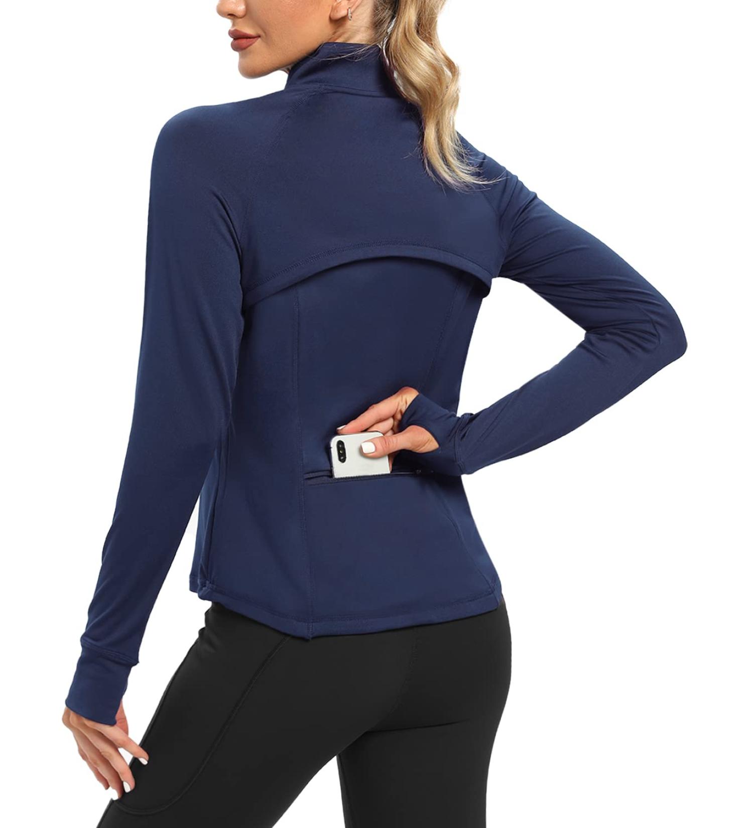 Hiverlay Women's Thermal Quarter Zip Pullover - Navy, Large - Buy Online on GoSupps.com