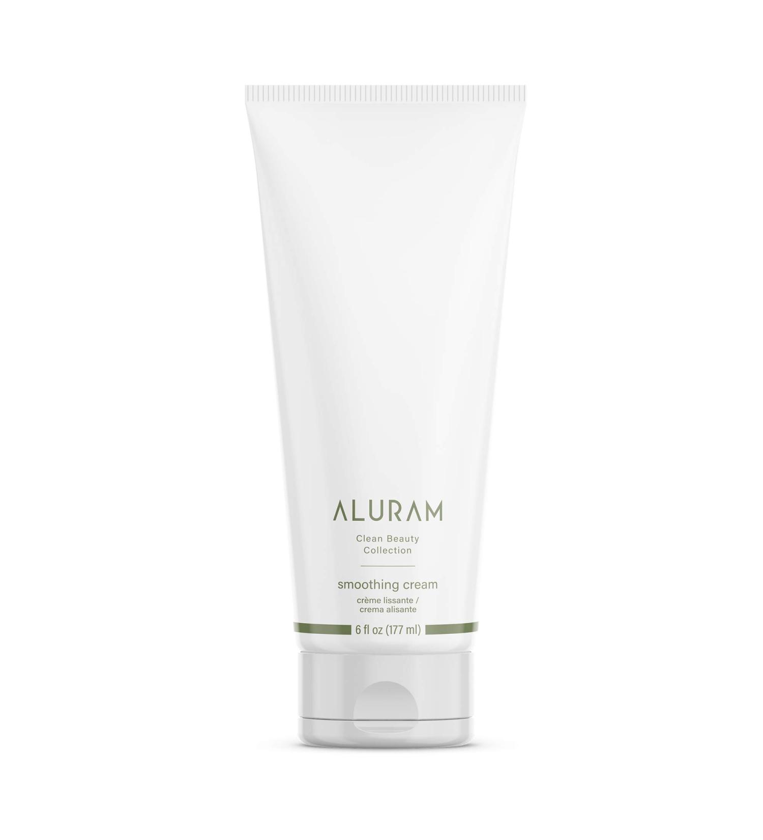 Aluram Coconut Water Smoothing Cream | Marula & Jojoba Oils | 6 Fl Oz | For Blow Drying & Curling | Clean Beauty, Sulfate & Paraben Free - Buy Online on GoSupps.com