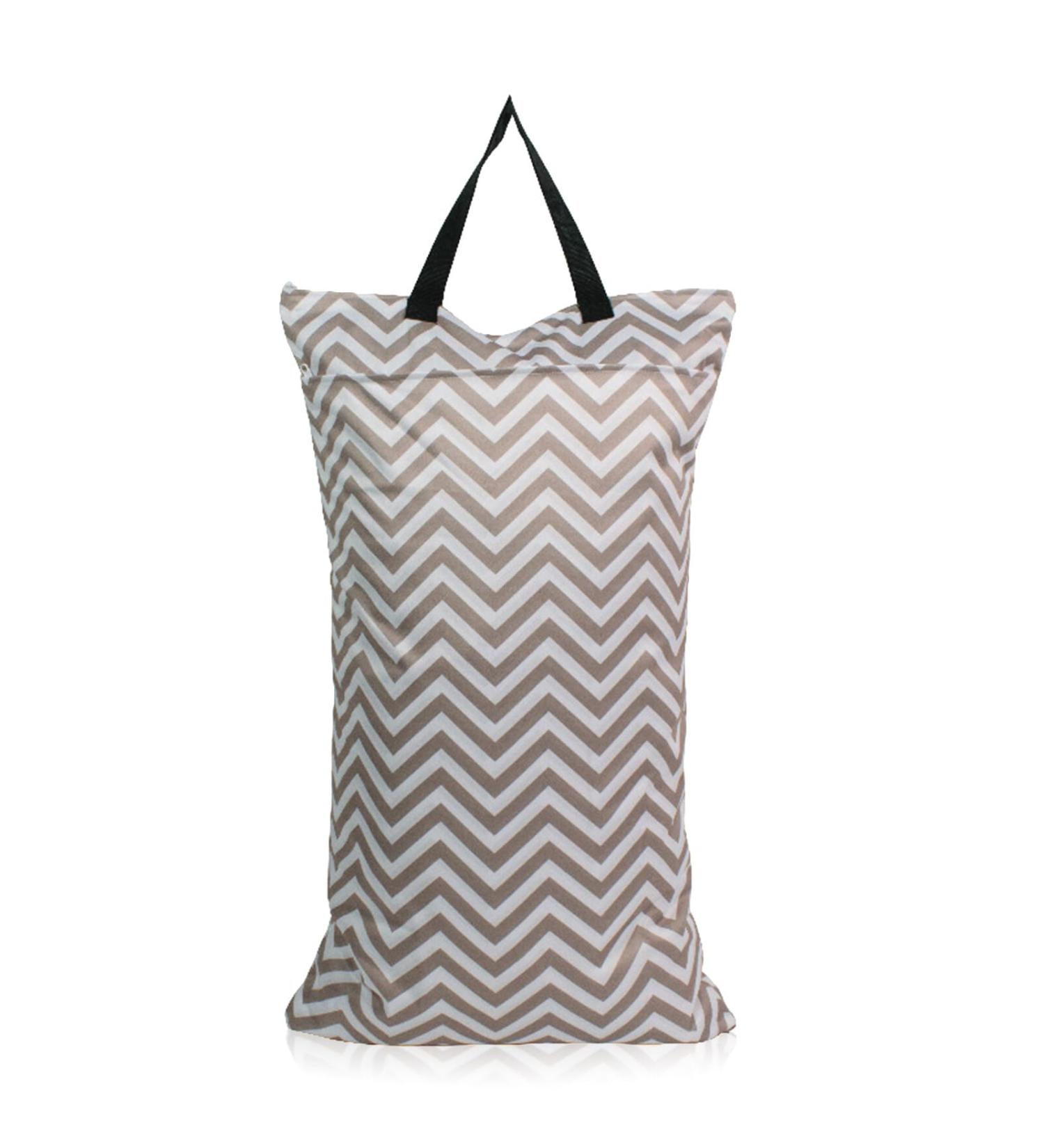 Buy Mhwan Wetbags for Kindergarten - Waterproof Washable & Reusable Diaper Bags | Perfect for Beach & Pool - DW07 40x70cm Stripes - Buy Online on GoSupps.com