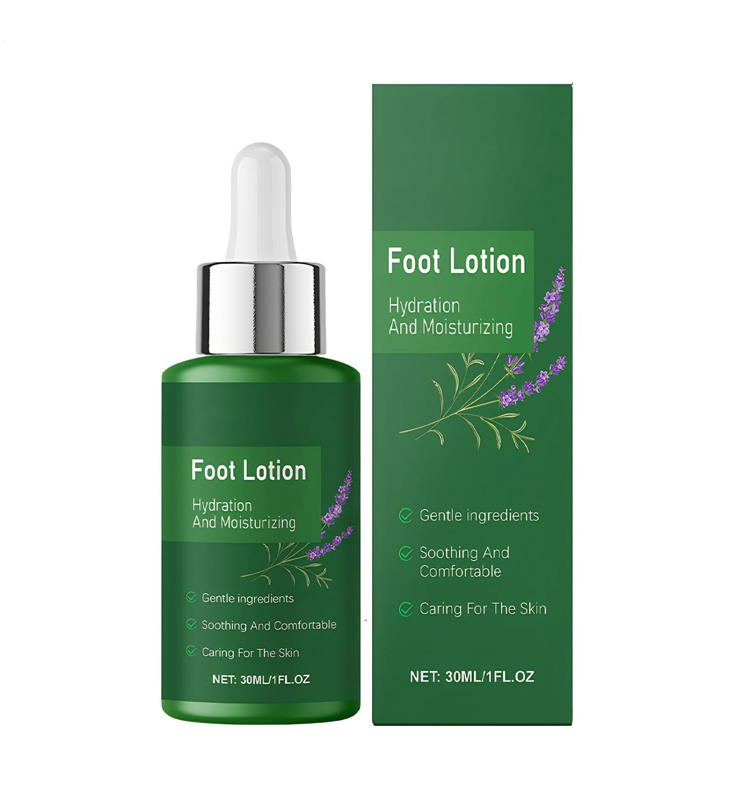 Foot Lotion - Heel Moisturizing Lotion 30ml | Intensive Foot Moisturizer Daily After-Shower Care for Dry Winter Climates and Travel - Buy Online on GoSupps.com