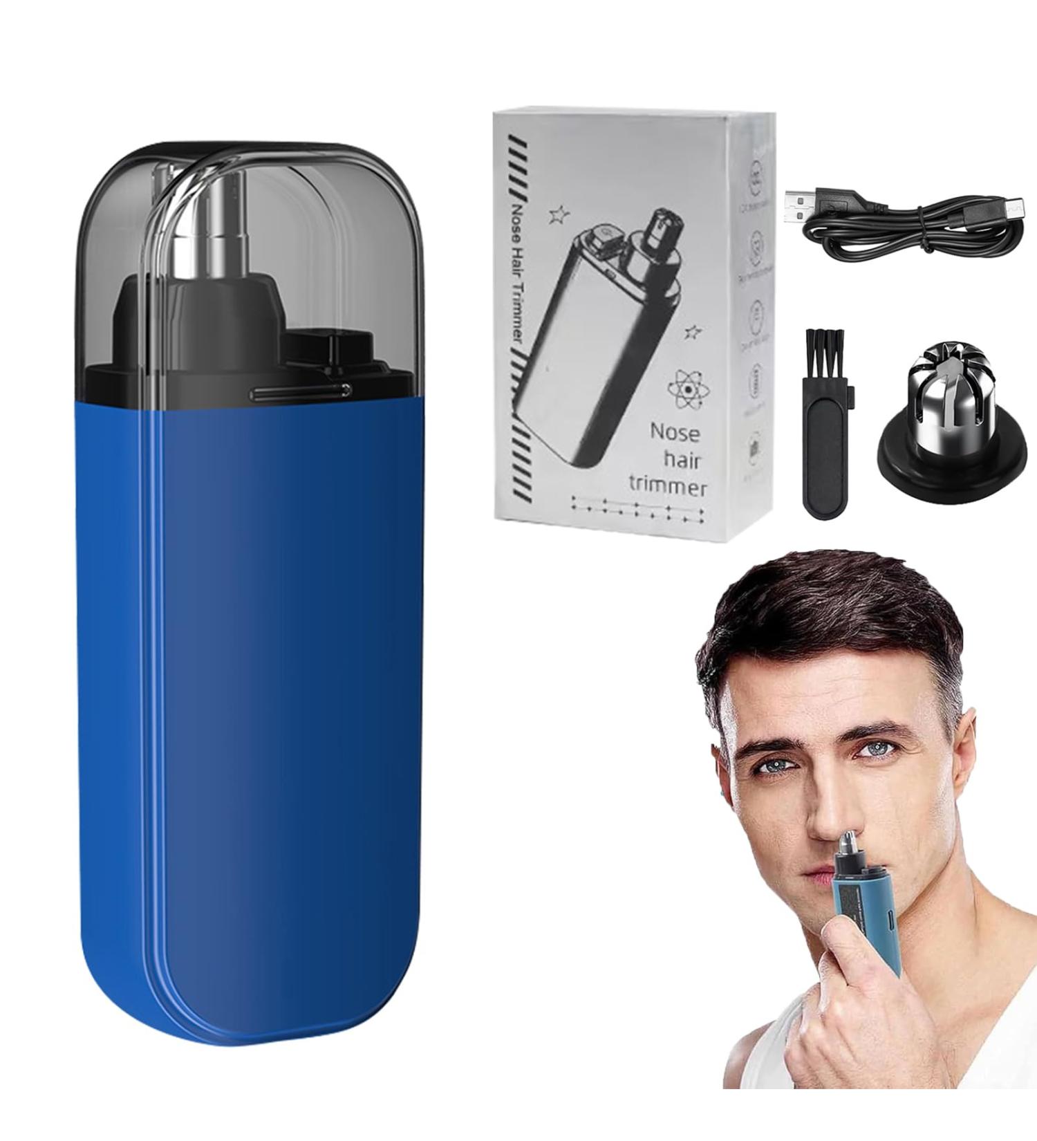 Portable Nose Hair Trimmer - Type-C Rechargeable Painless & Precision Electric Shaver for Men and Women - Worldwide Shipping - Buy Online on GoSupps.com