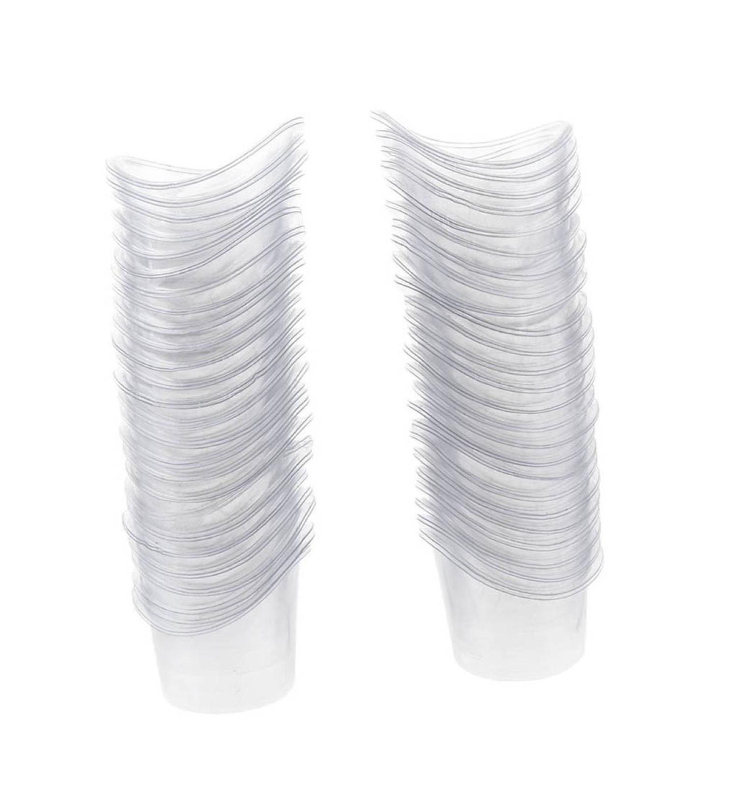 100pcs Disposable Cup Wash Cleaning Cups Plastic Measuring Cup for Women Men's - Buy Online on GoSupps.com