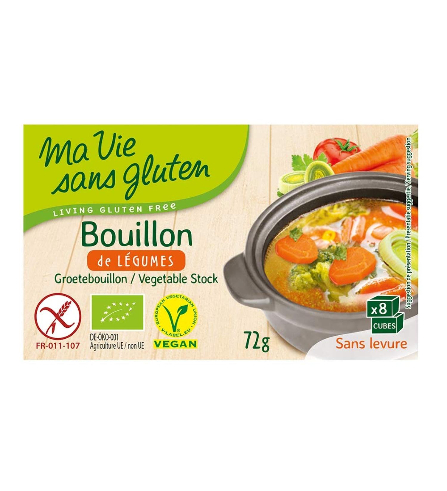 My gluten-free life Organic Vegetable Broth, 72g
