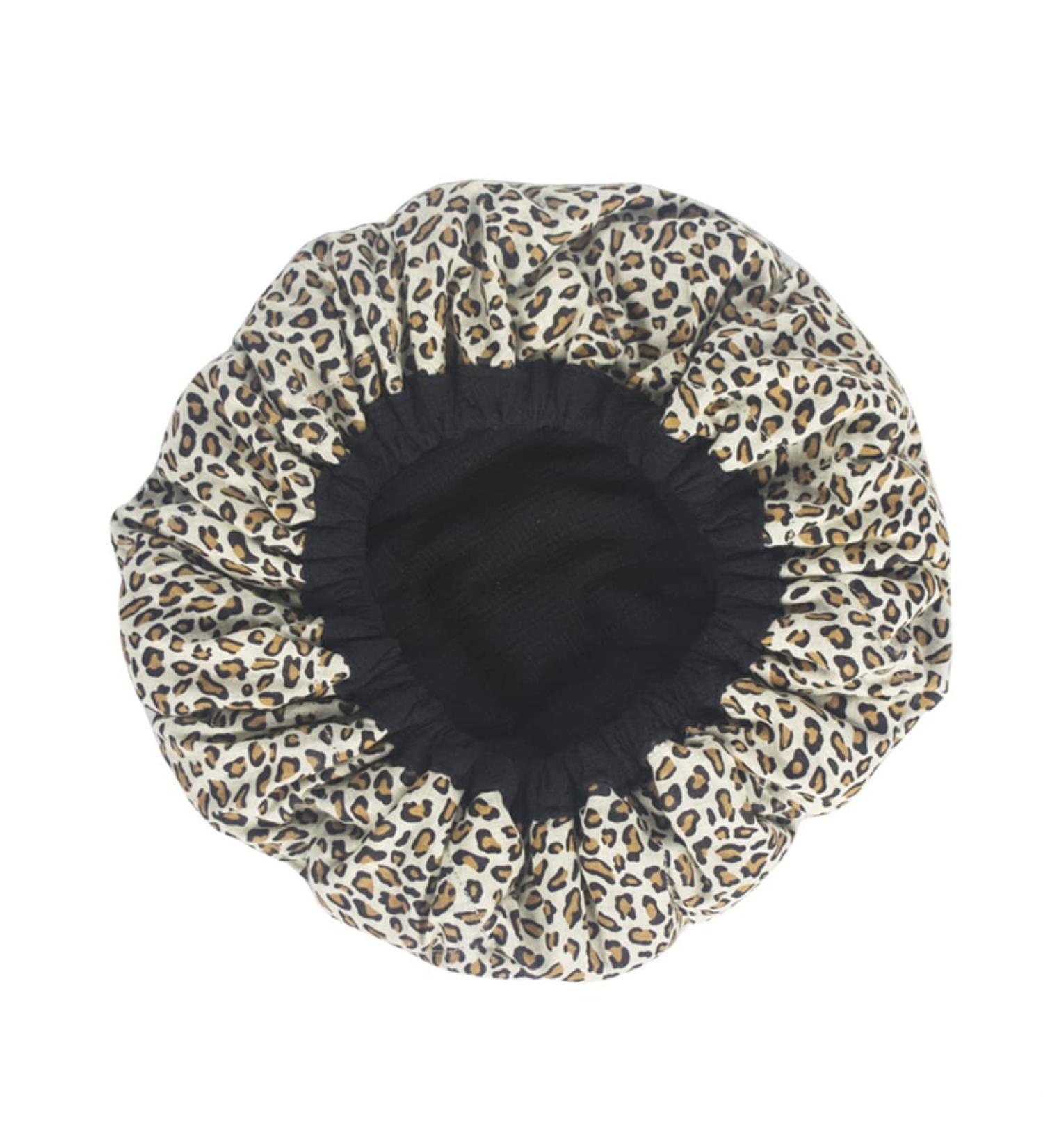 Deep Shower Steam Cap for Hair Heat Therapy - Cordless & Microwavable (Black) - Buy Online on GoSupps.com