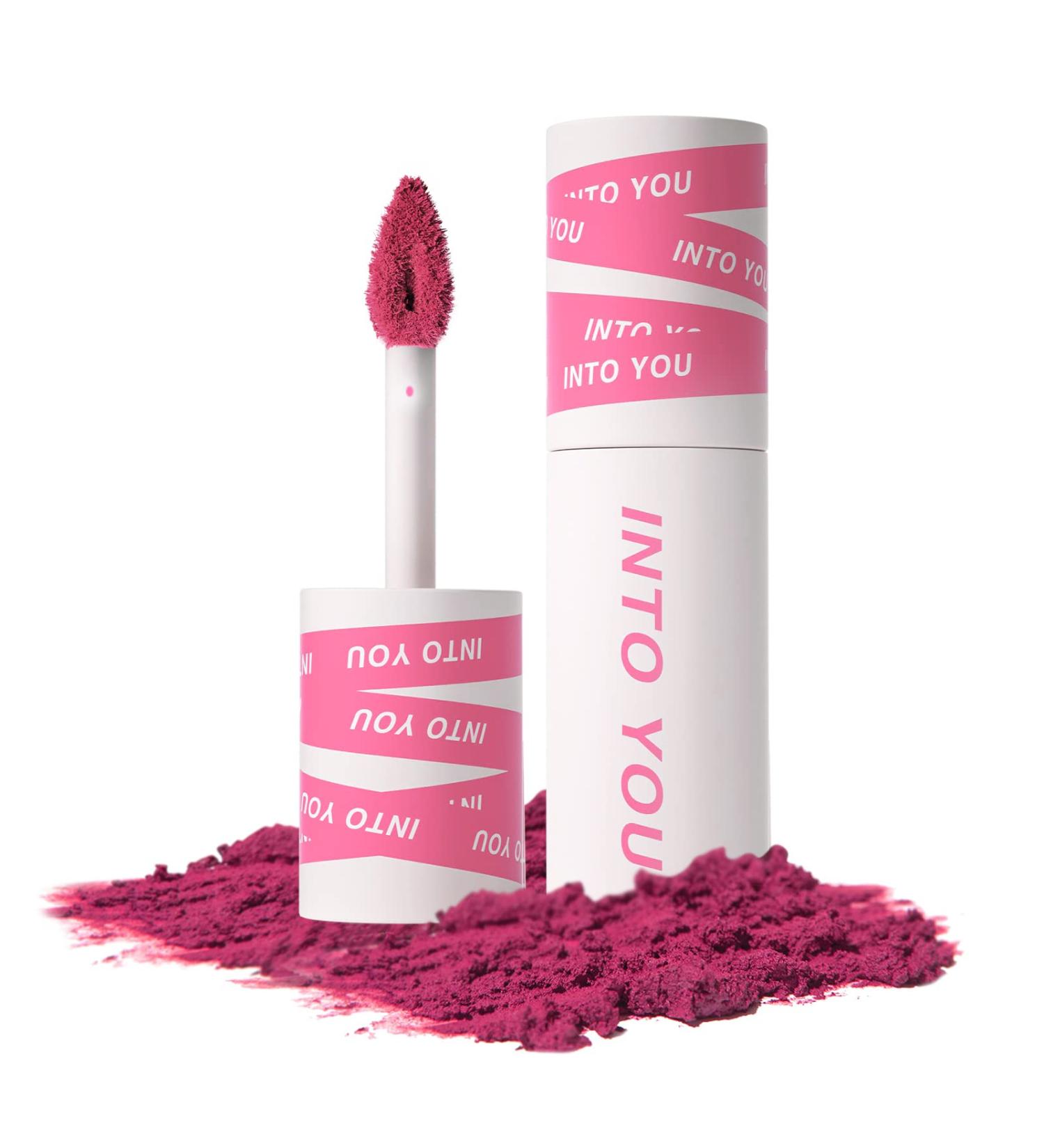 INTO YOU Matte Lipstick: Waterproof, Long-Lasting Lip Stain for Lip and Cheek - Non-Stick Cup, Velvet Finish (EM22) - Buy Online on GoSupps.com
