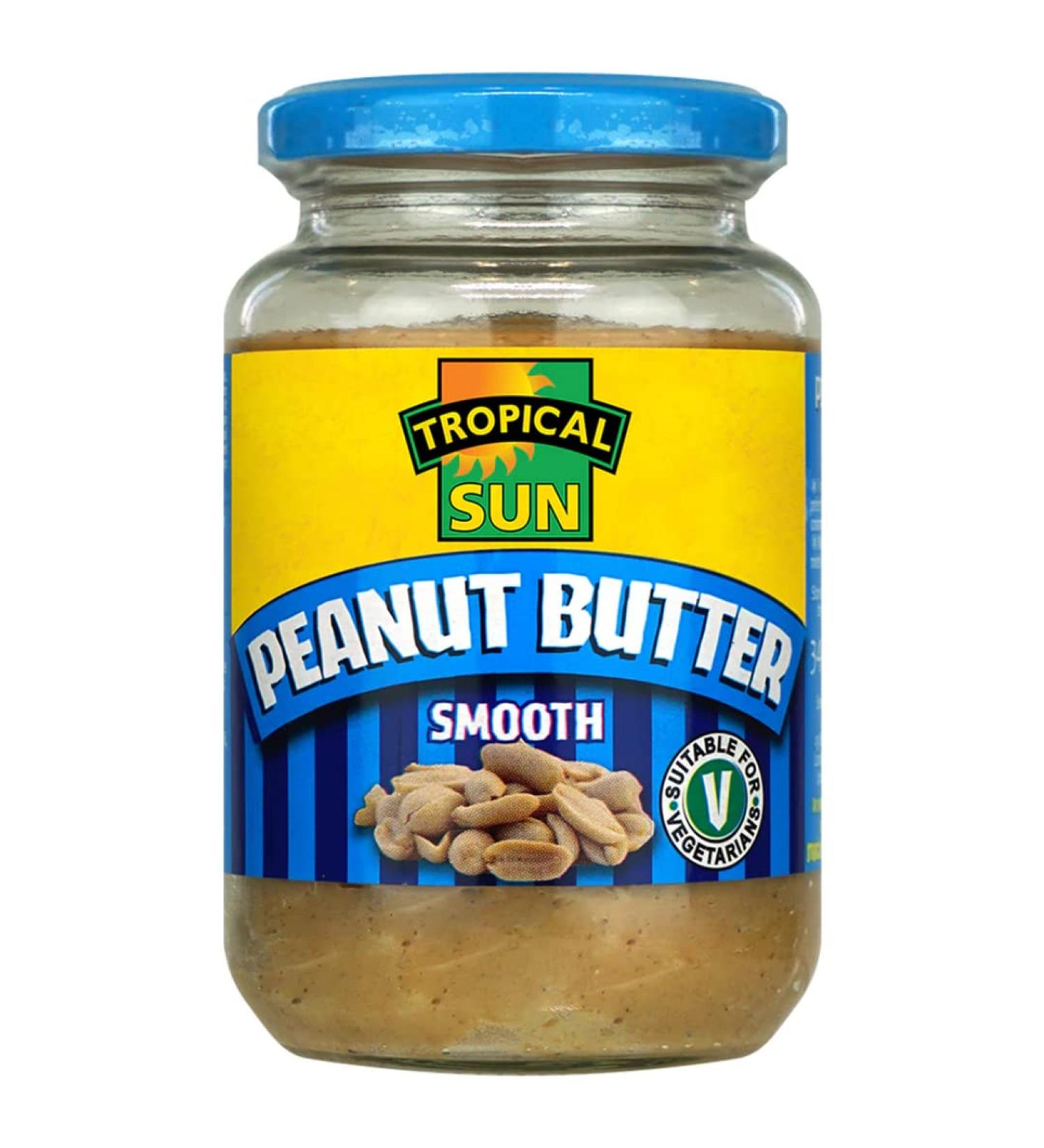 2 x Tropical Sun Peanut Butter Smooth 12 x 340g
