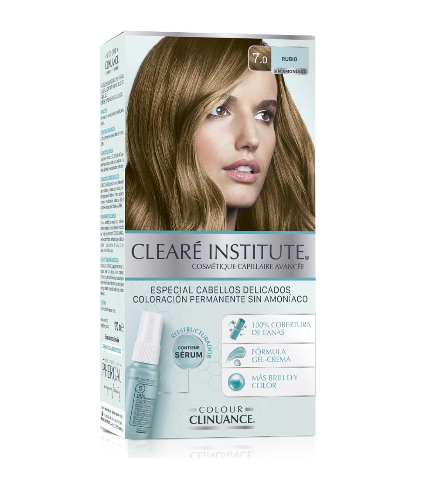 Colour Clinuance | Hair Dye for Delicate Hair | Ammonia Free Permanent Hair Color | Intense Color | 100% Coverage | Dermatologically Tested | 7.0 Blonde - Buy Online on GoSupps.com