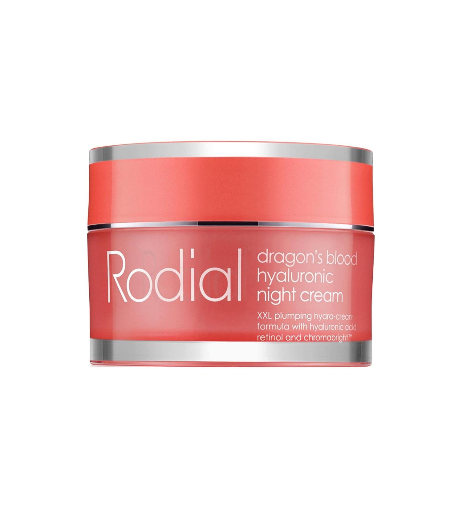 Rodial Dragon's Blood Hyaluronic Night Cream 1.7 Fl Oz - Intensely Hydrating Night Moisturizer - Buy Online on GoSupps.com