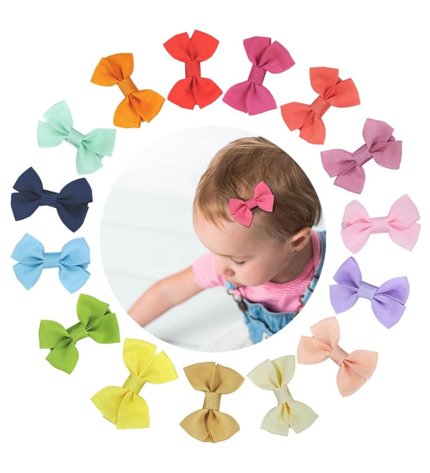 Sioppkik 15-Piece Baby Hair Clips Set - Durable Hair Loops & Bobby Pins for Girls | Stylish Hair Jewelry Shipping Worldwide - Buy Online on GoSupps.com