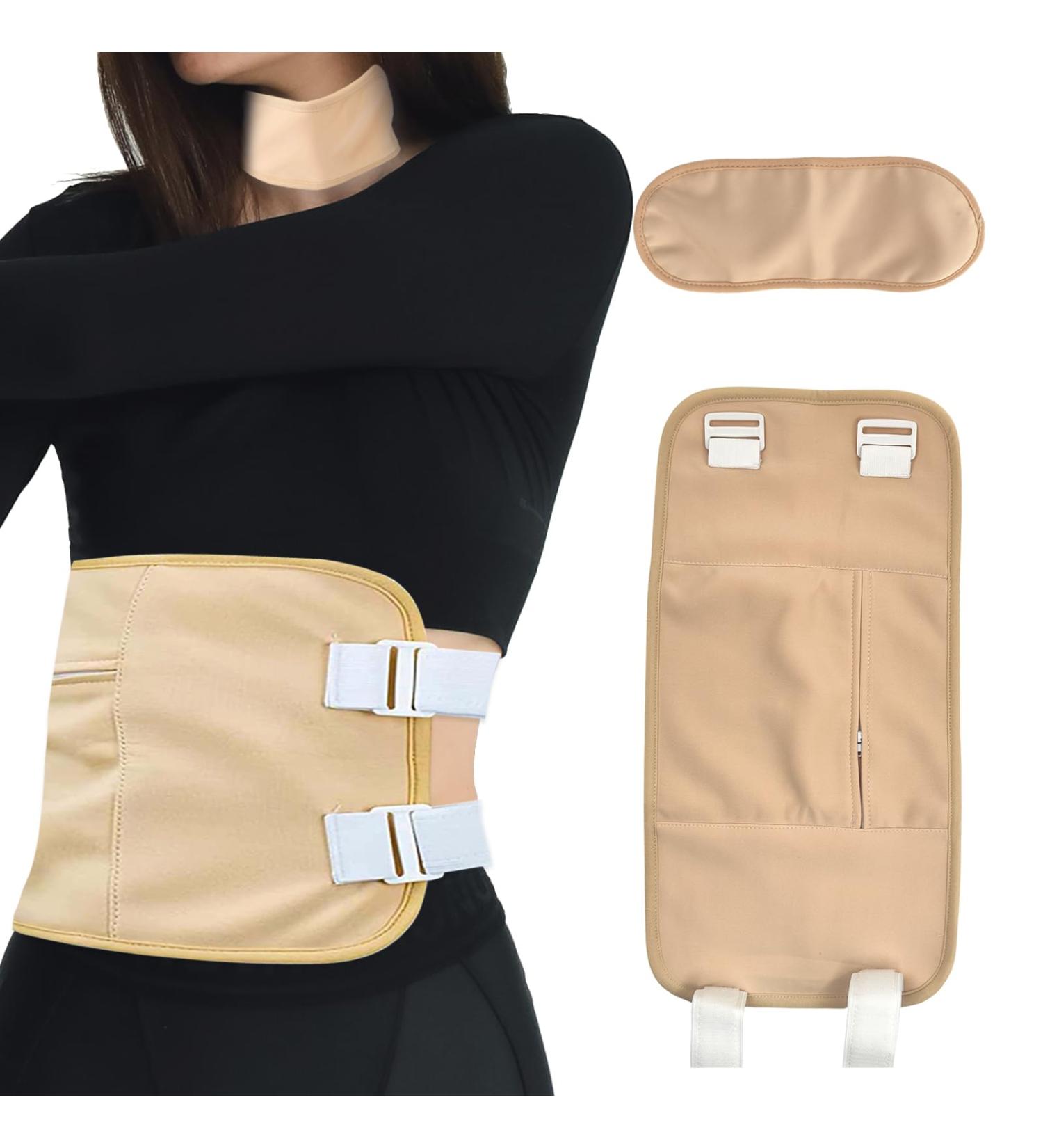 DANLIKT Castor Oil Pack Reusable Castor Oil Pack Wrap Organic with Velcro Closure Waist Belt for Liver Detox Castor Oil Pack Kit Oil Not Included - Buy Online on GoSupps.com