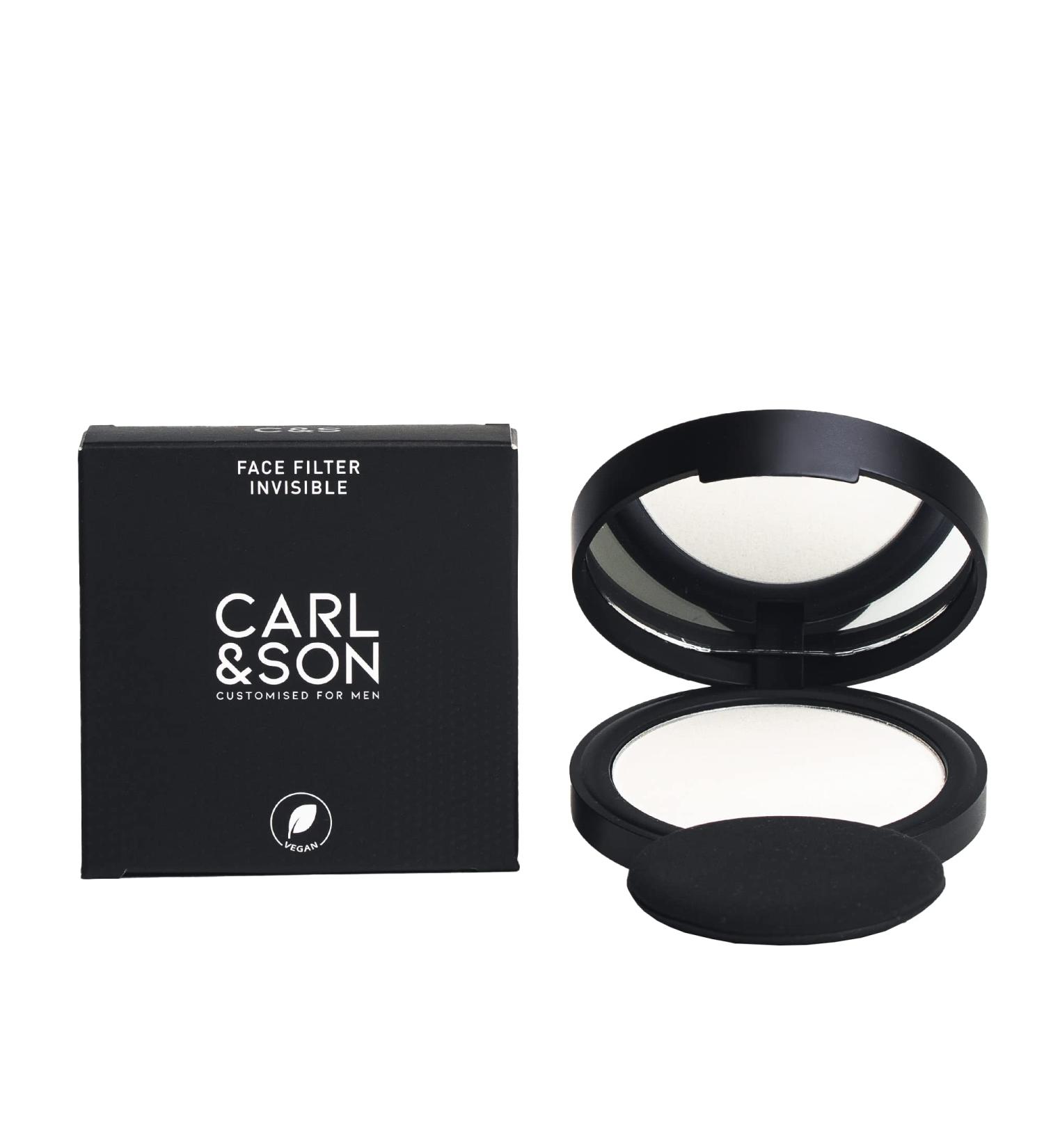 CARL&SON Invisible Face Filter - Translucent Powder for Radiant Flawless Finish | All Skin Types | 7.6g - International Shipping Available - Buy Online on GoSupps.com