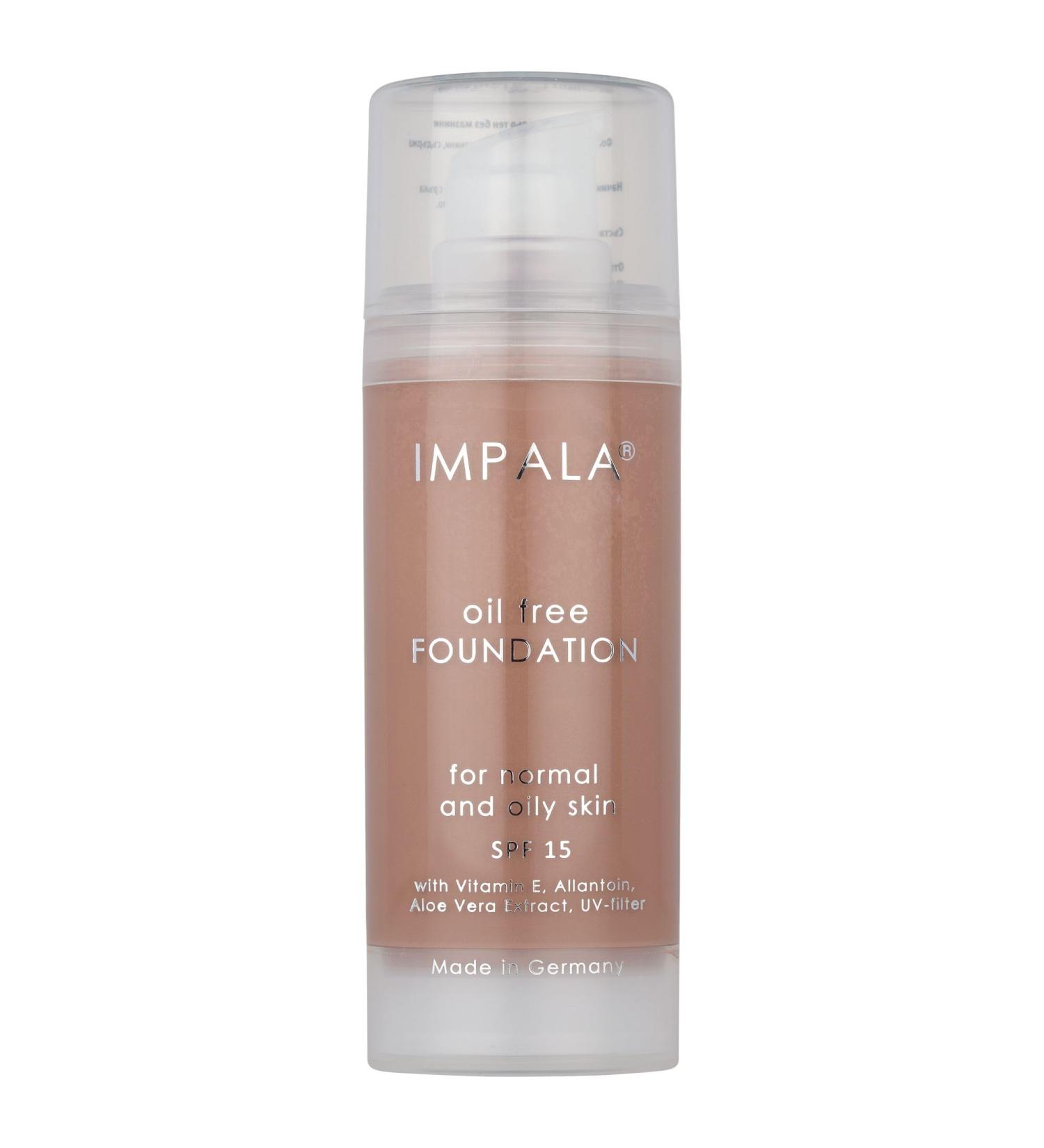  Impala Impala Oil-Free Foundation N06 for Oily Skin Long Lasting SPF 15 with Pump - Buy Online on GoSupps.com