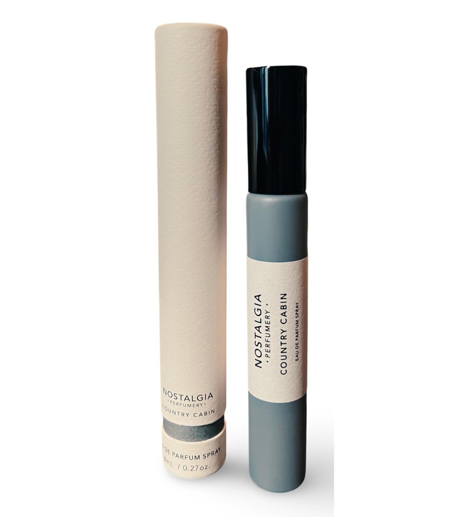 Nostalgia COUNTRY CABIN Eau de Parfum Spray for Men/Unisex 0.27 Fl Oz Oud Wood Cinnamon Vetiver - Buy Online on GoSupps.com
