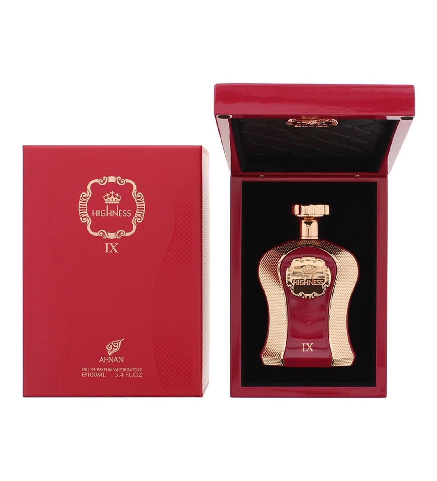 Afnan Perfumes Afnan Highness Ix Maroon Eau De Parfum Spray 3.4 Oz