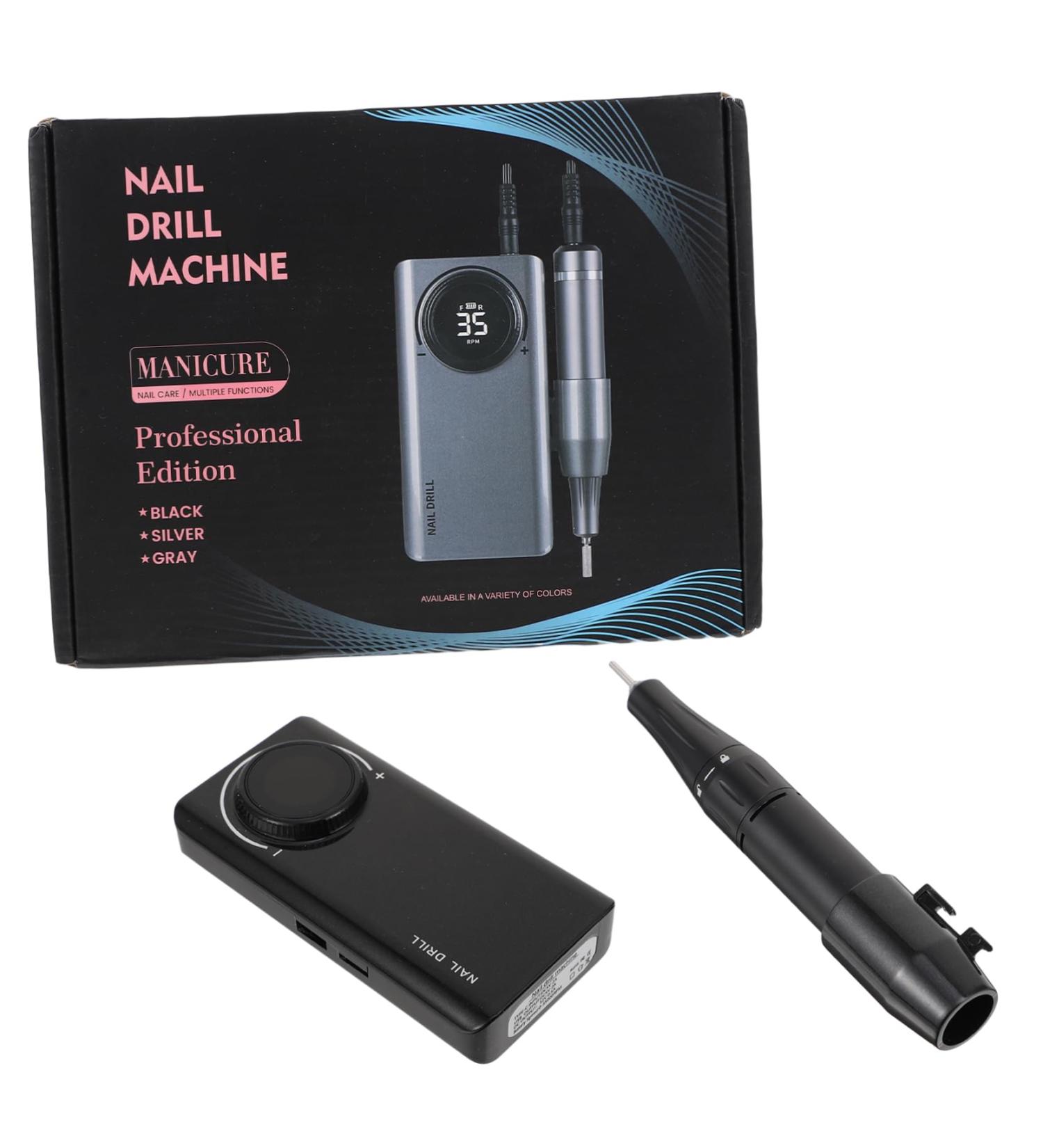 Healeved Nail Polisher Clippers Abs Pedicure Miss 14X7X2.5CM Black - Buy Online on GoSupps.com