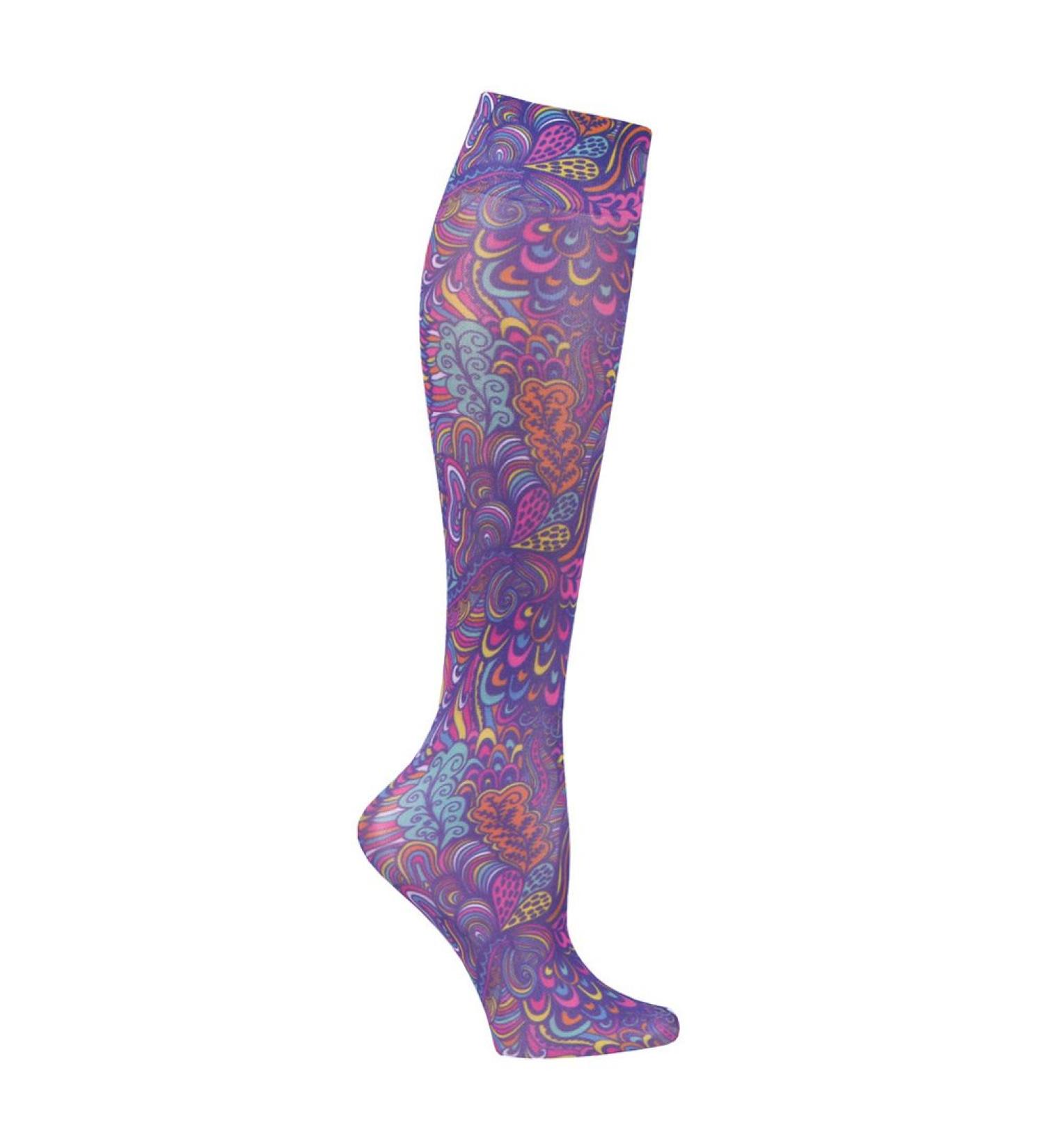Celeste Stein Moderate Compression Knee High Stockings Wide Calf - Fantasea