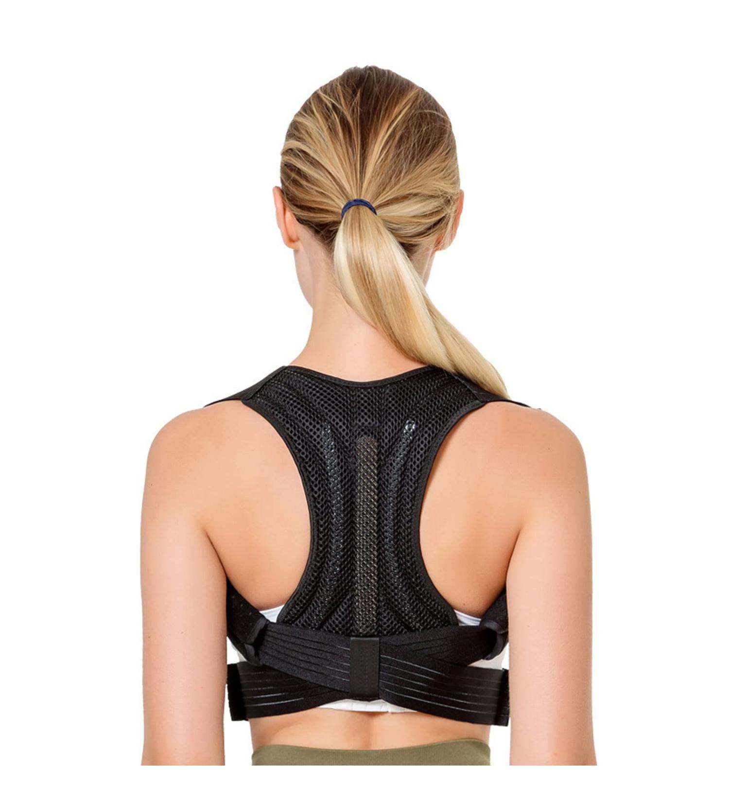 Posture Corrector Back Support Brace For Men Women Back Pain Relief Back Support Belt Breathable Adjustable Belt For Lifting Scoliosis Herniated Disc Sciatica Corrector (Size : L) - Buy Online on GoSupps.com