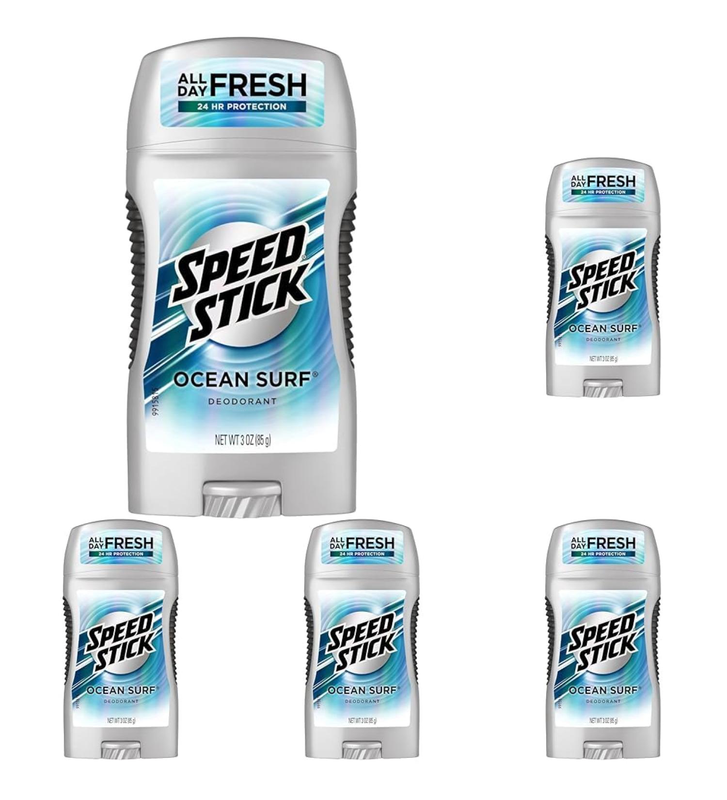 Speed Stick Solid Deodorant Ocean Surf 3 oz (Pack of 10) Ocean Surf 3 Ounce (Pack of 10)