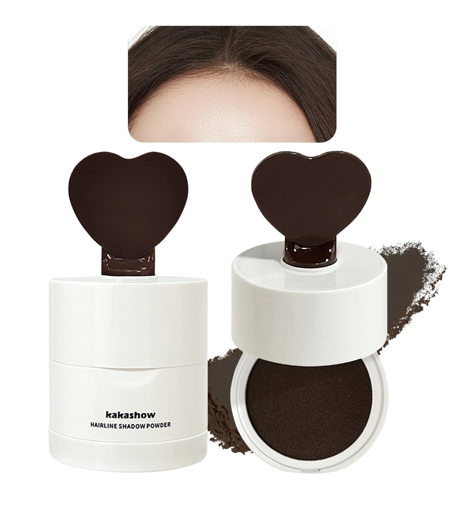 Root Touch Up Hairline Powder Dark Brown Instantly Cover Highly Pigmented Root Touch Up Powder Waterproof Long Lasting Beard Line Thin Hair Root Dye Touch Up Concealer For Women And Men - Buy Online on GoSupps.com