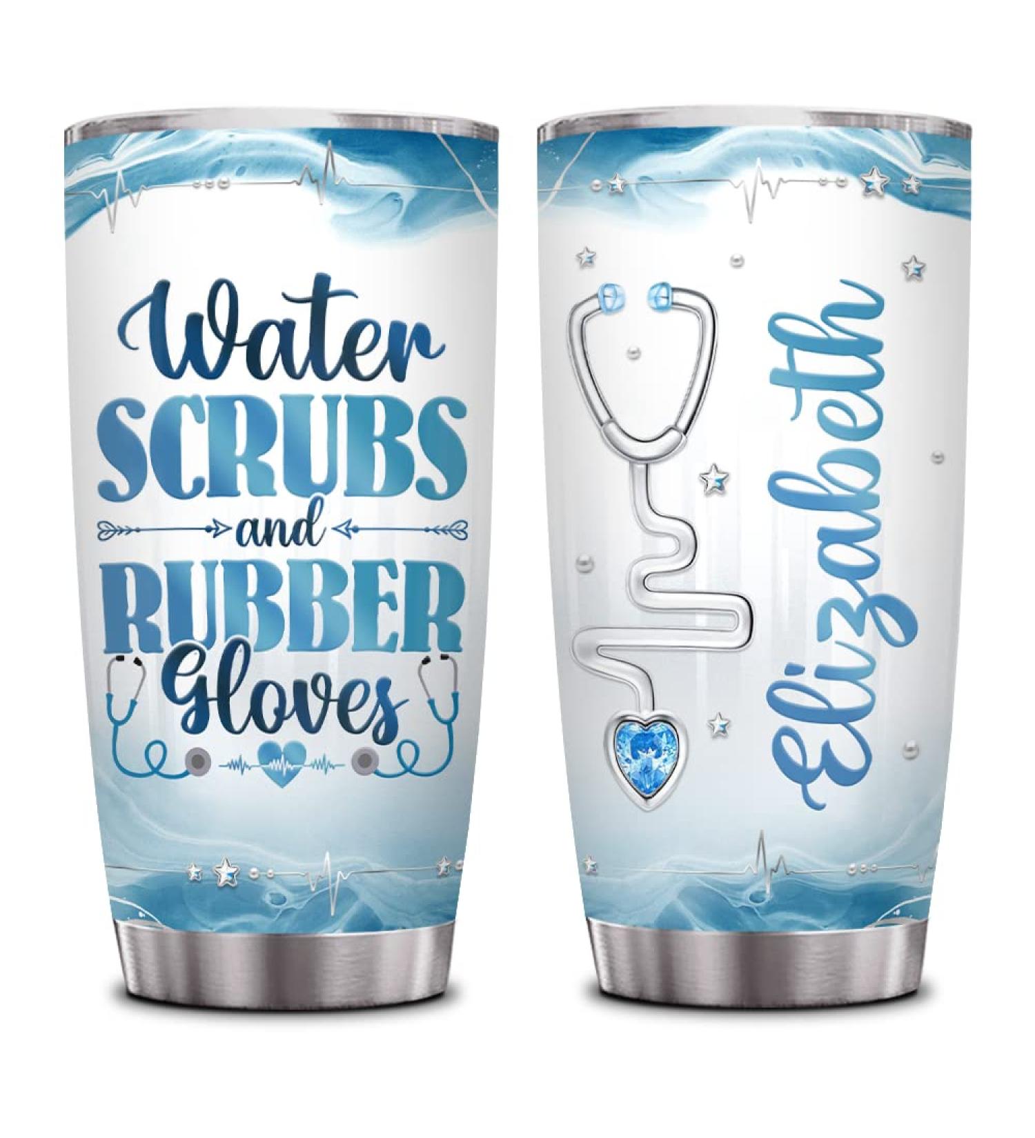 Personalized Tumbler for Medical Students - Custom Name 20oz Travel Cup | Funny Nurse Gifts | Perfect for Nurse's Day | Unique Family Love Gift - Buy Online on GoSupps.com