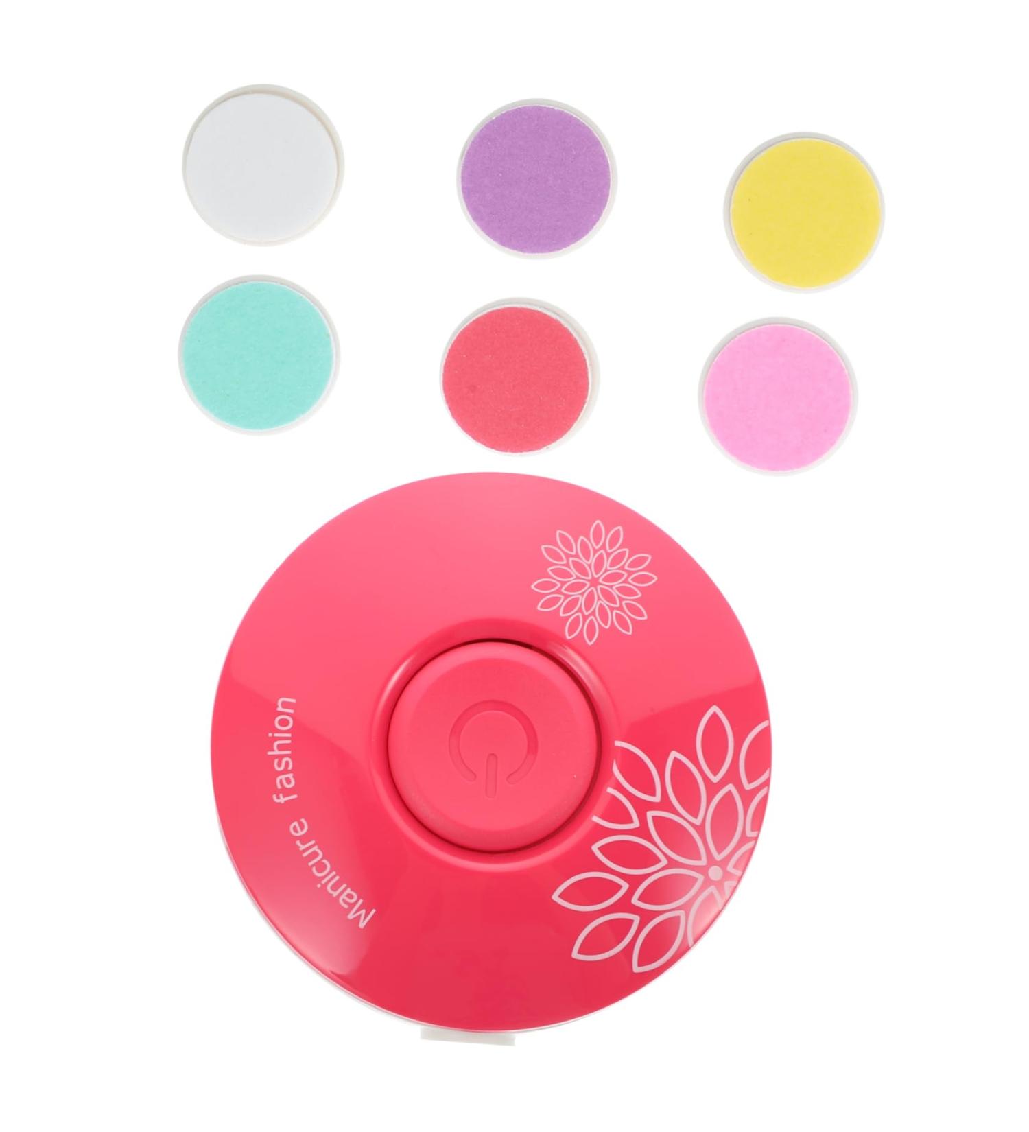 VICASKY Electric Grinding Nail Electric Nail Manicure Kit Nail Filer Nail Trimmer Nail Clipper Nail Clippers Kit Portable Nail Clipper Suit Automatic Abs 6.7X6.7X1.8CM Rosy - Buy Online on GoSupps.com