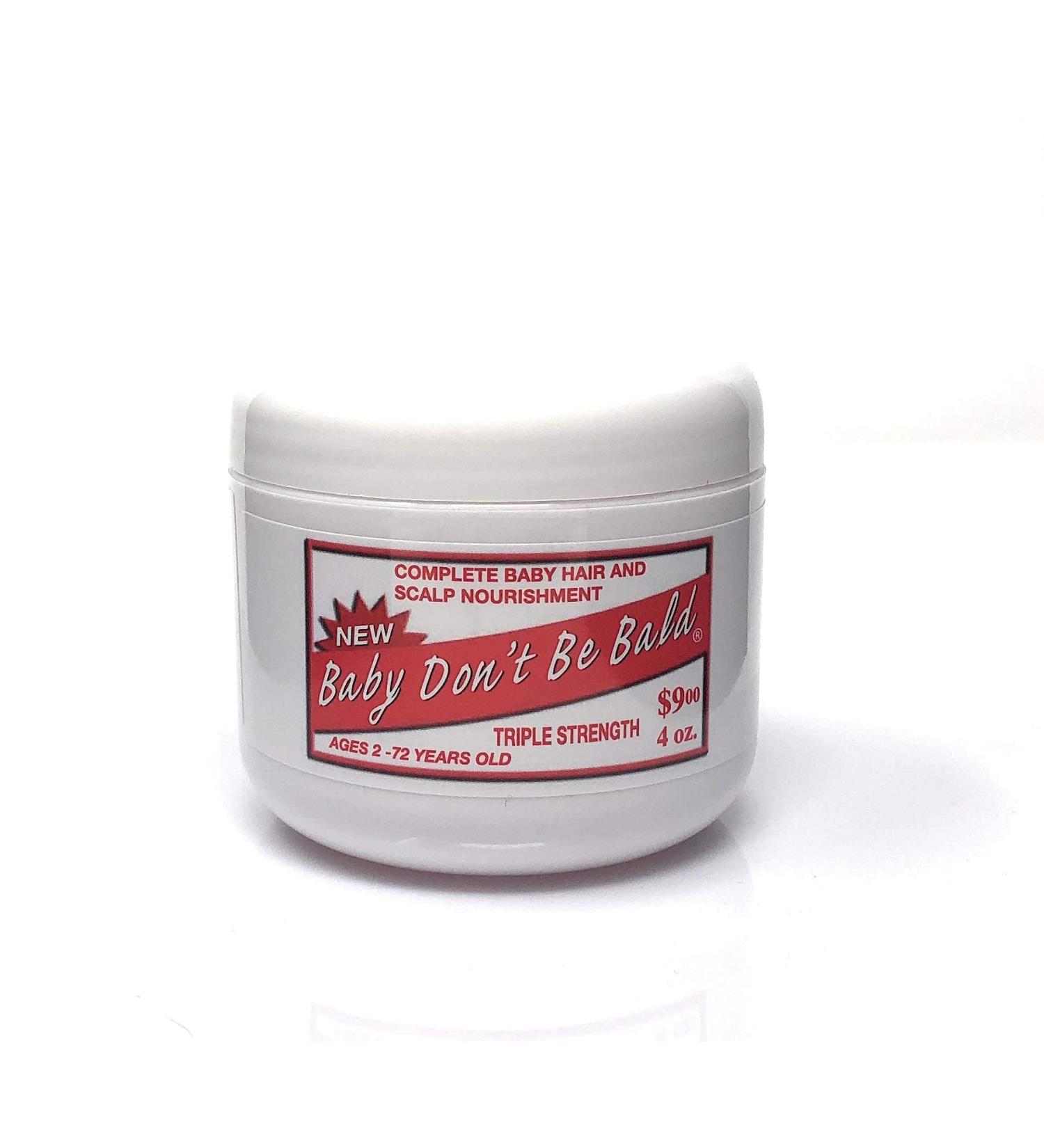 Baby Don't Bald Triple Strength Hair Grow 4 Oz - Promotes Healthy Hair Growth - 1 Pack - Buy Online on GoSupps.com