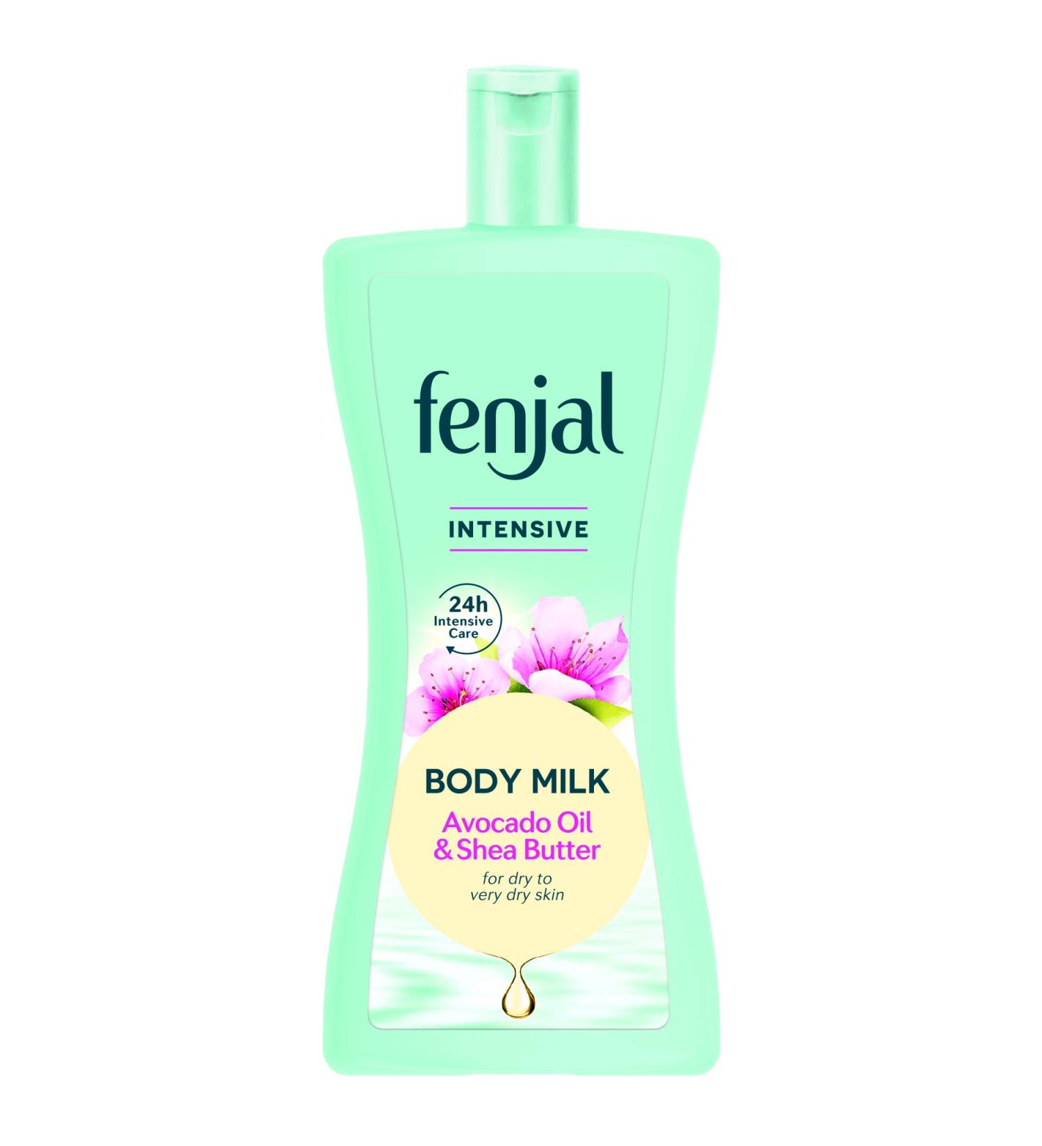 Fenjal Intensive Body Milk with Avocado Oil and Shea Butter For Dry to Very Dry Skin 400 ml