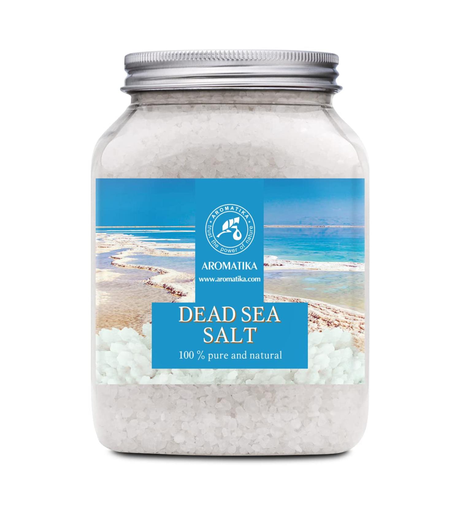 Dead Sea Salt 35 Oz - Natural Bath Salts for Good Sleep, Stress Relief, and Beauty - 1 kg Pack - Buy Online on GoSupps.com