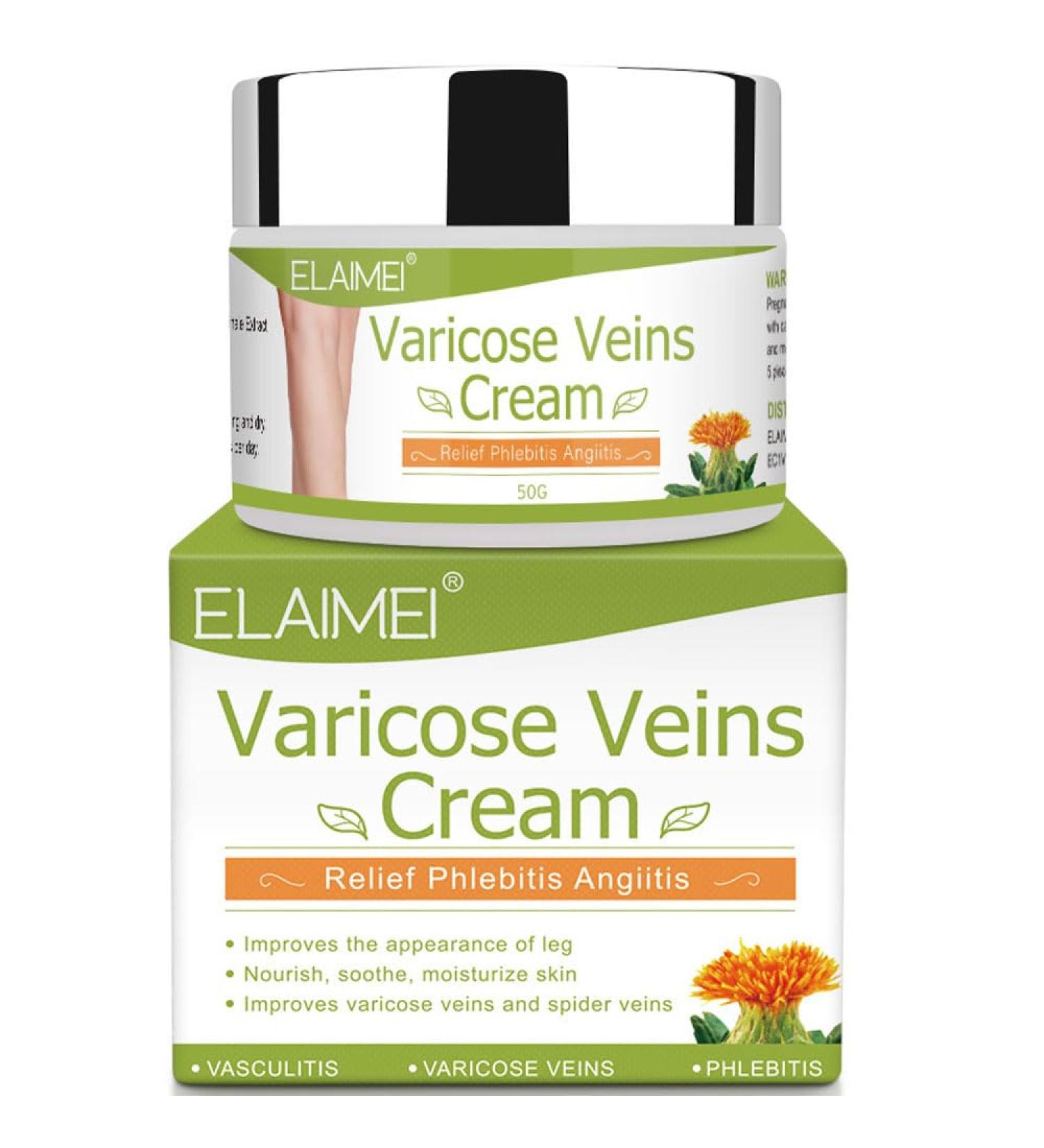Varicose Veins Cream - Eliminate Varicose & Spider Veins Relaxing Formula for Improved Leg Appearance | Shop Now - Buy Online on GoSupps.com