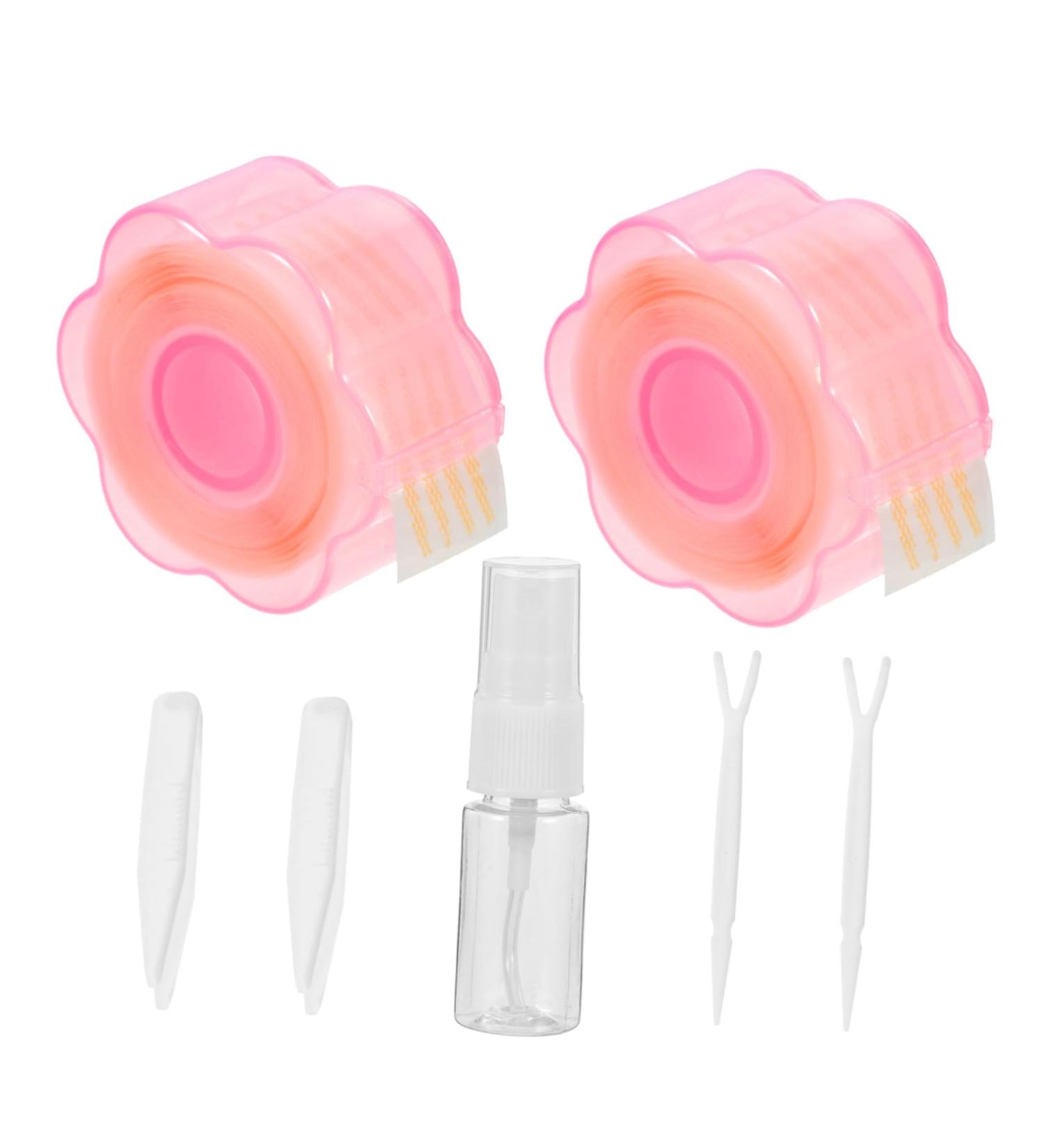 DOITOOL 1 Set Lace Double Eyelid Sticker Girl Eyelid Tapes Makeup Tape Eye Lift Strips Eyelid Tape for Hooded Eyes Invisible Eyelid Lift Double Sided Eyelid Tape Eyelid Strip Quincunx Reel 5.3x5.3cm As Shown 1 - Buy Online on GoSupps.com