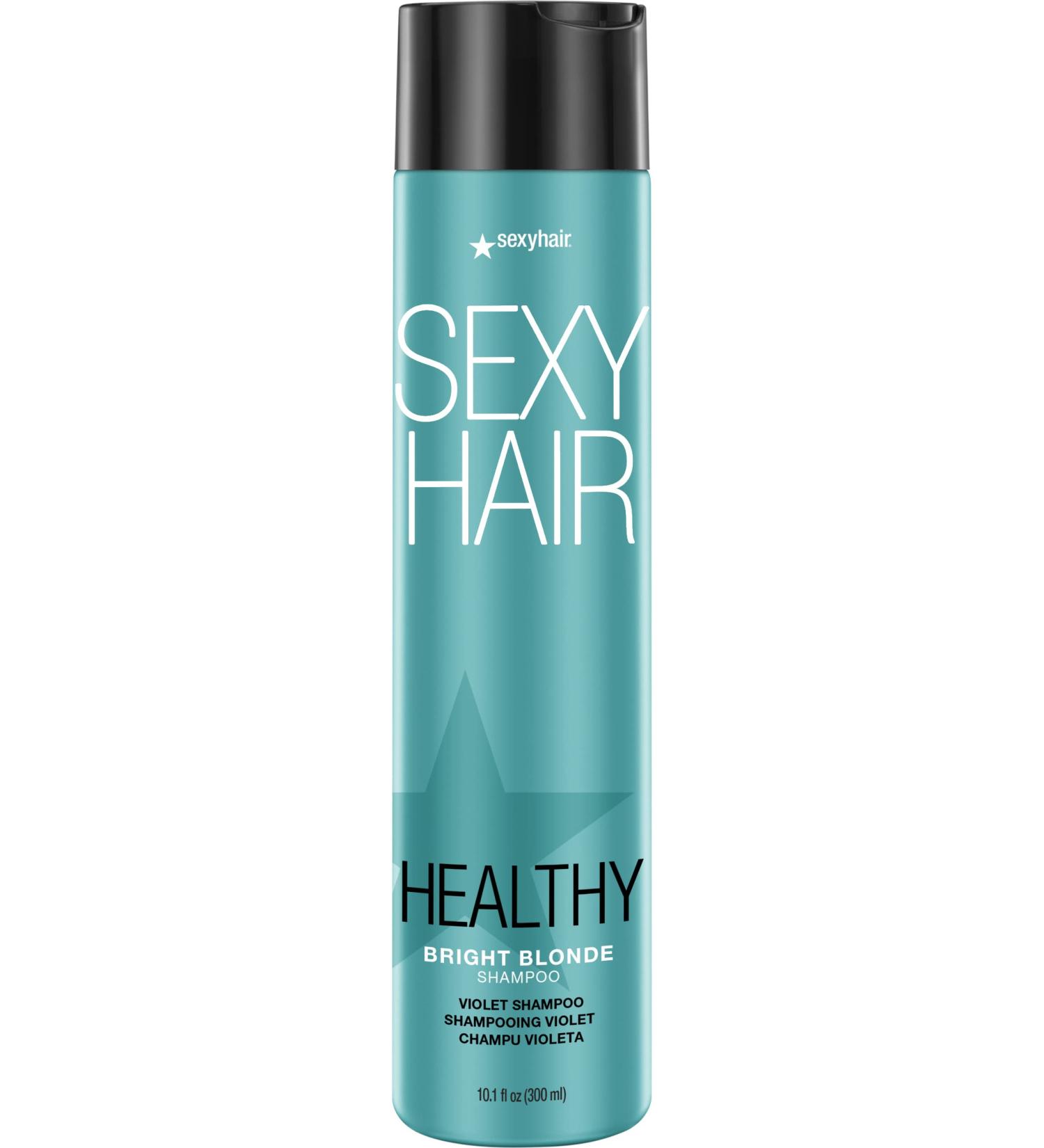 SexyHair Healthy Bright Blonde Violet Shampoo/Conditioner - Counteract Brassiness - SLS/SLES-Free - 10.1 fl oz - Buy Online on GoSupps.com