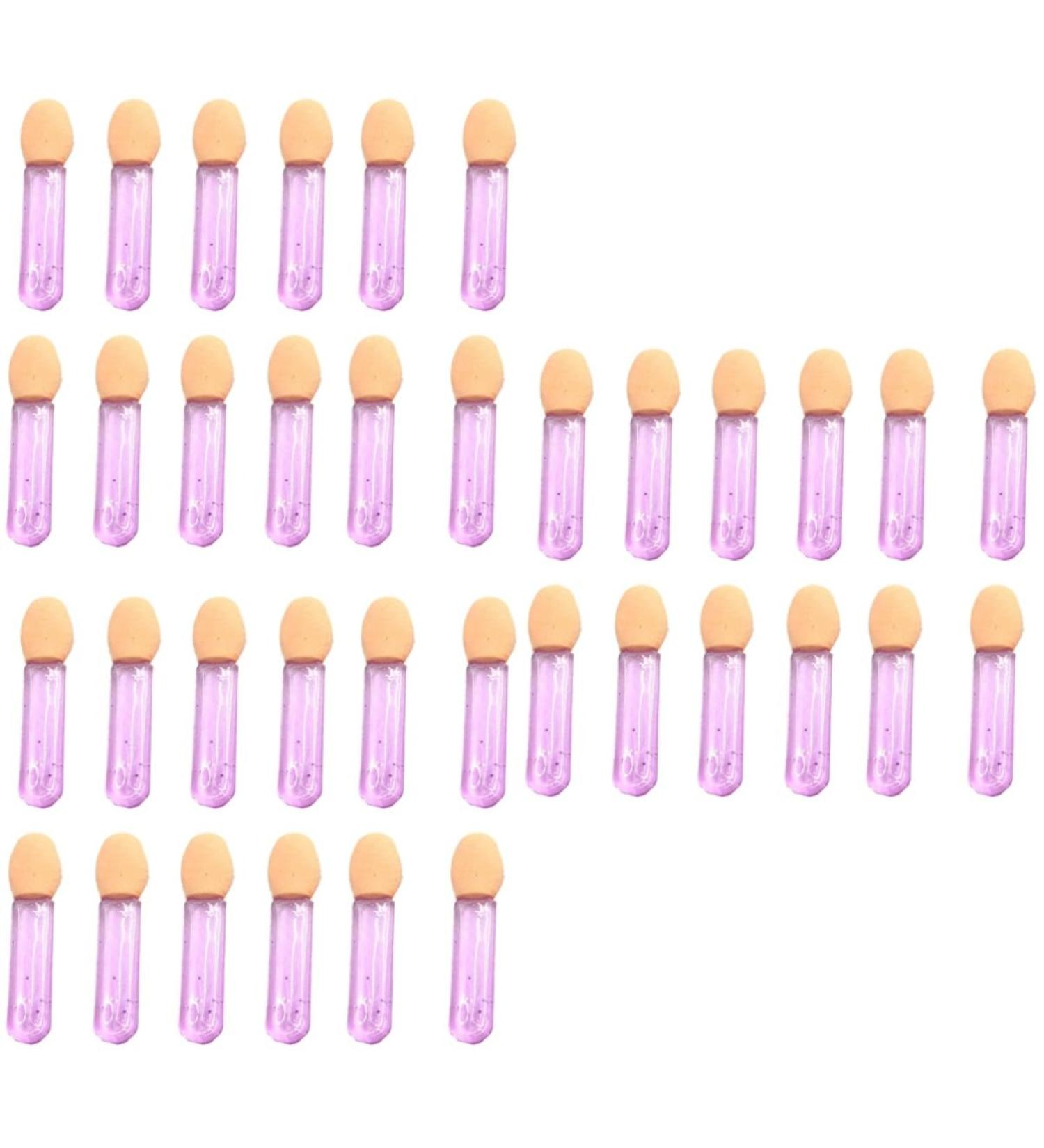 Beavorty 300 Pcs Eyeshadow Brush Kit Eye Shadow Applicator Eye Shadow Brush Eye Shadow Stick Miss Make up 3.6X1.2 cmx3pcs Violetx3pcs - Buy Online on GoSupps.com