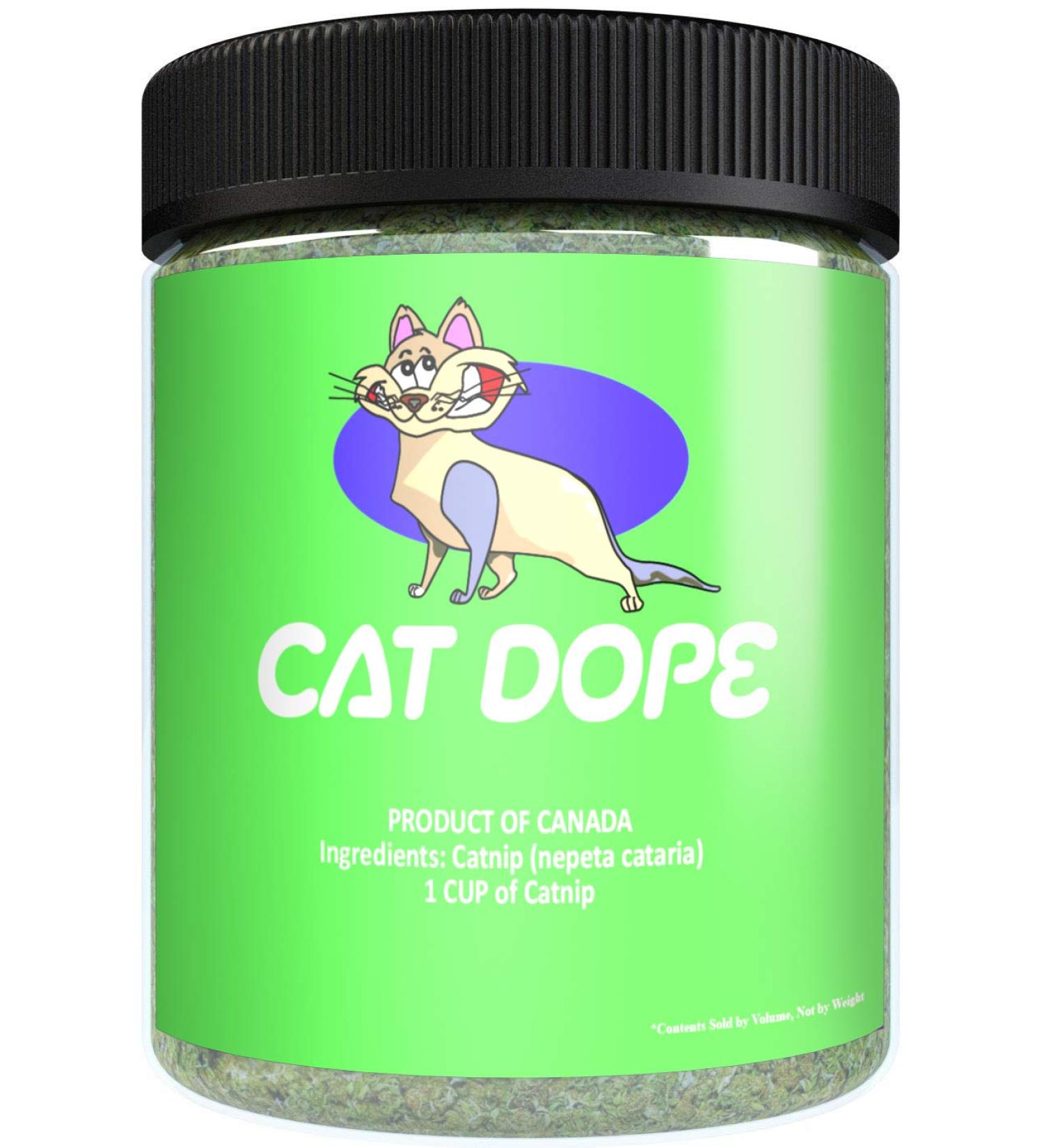 Cat Dope Catnip: Premium Blend for Cats - High Potency Infusion for Maximum Safe Fun! - Buy Online on GoSupps.com