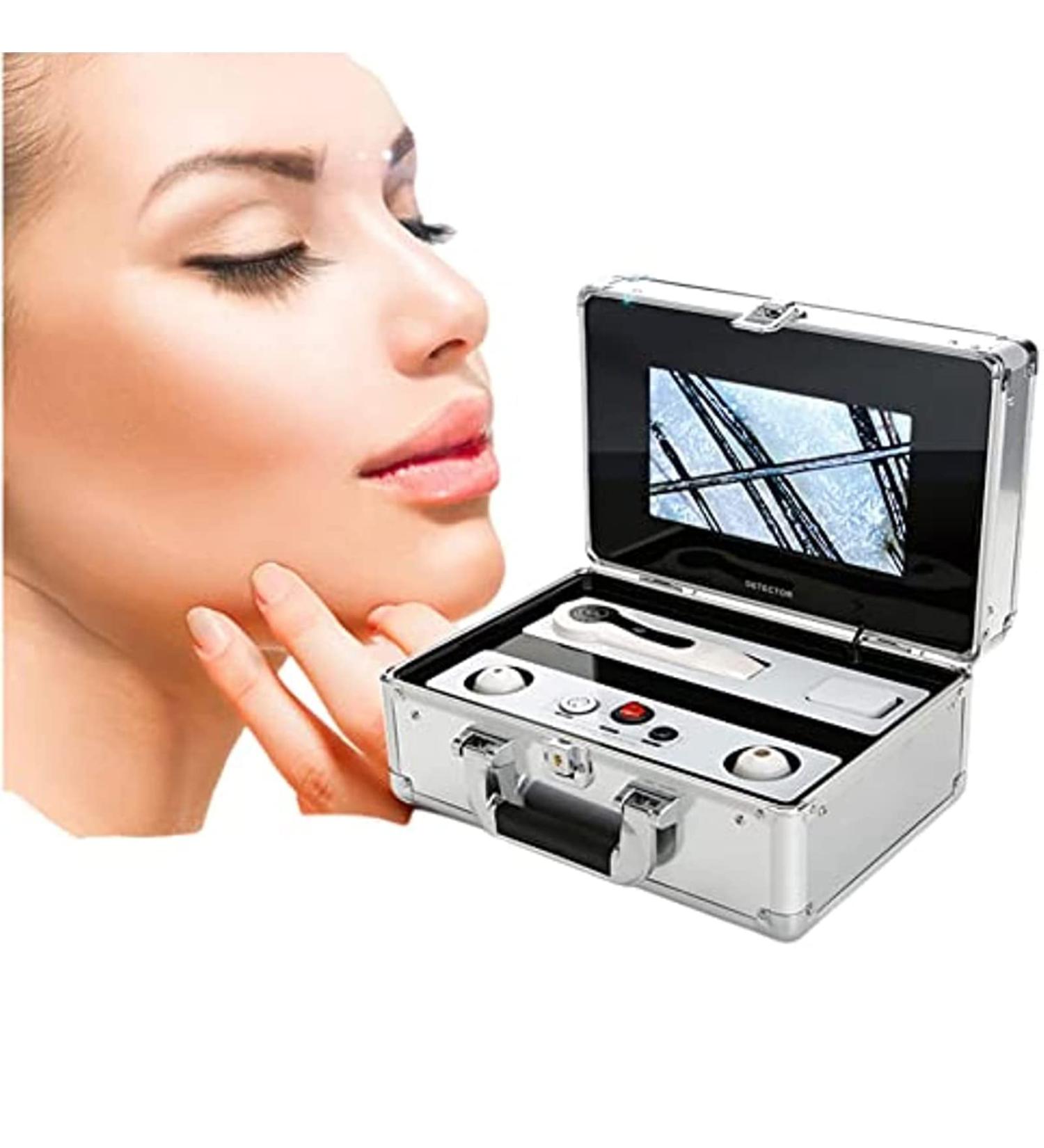 Generic Professional Skin Hair Analyzer 9 Inch Display Screen HD Scalp Detection Hair Follicle Analyzer Digital Scalp Hair Follicle Tester Hair Analysis Scanner for Home Business Beauty Salon - Buy Online on GoSupps.com