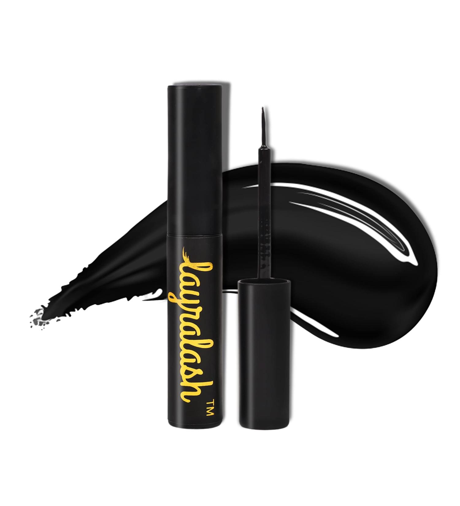 Magnetic Eyeliner - Black Waterproof Liquid for Magnetic Eyelashes | All-Day Hold Sweat Proof Paraben-Free - 0.27oz - Buy Online on GoSupps.com