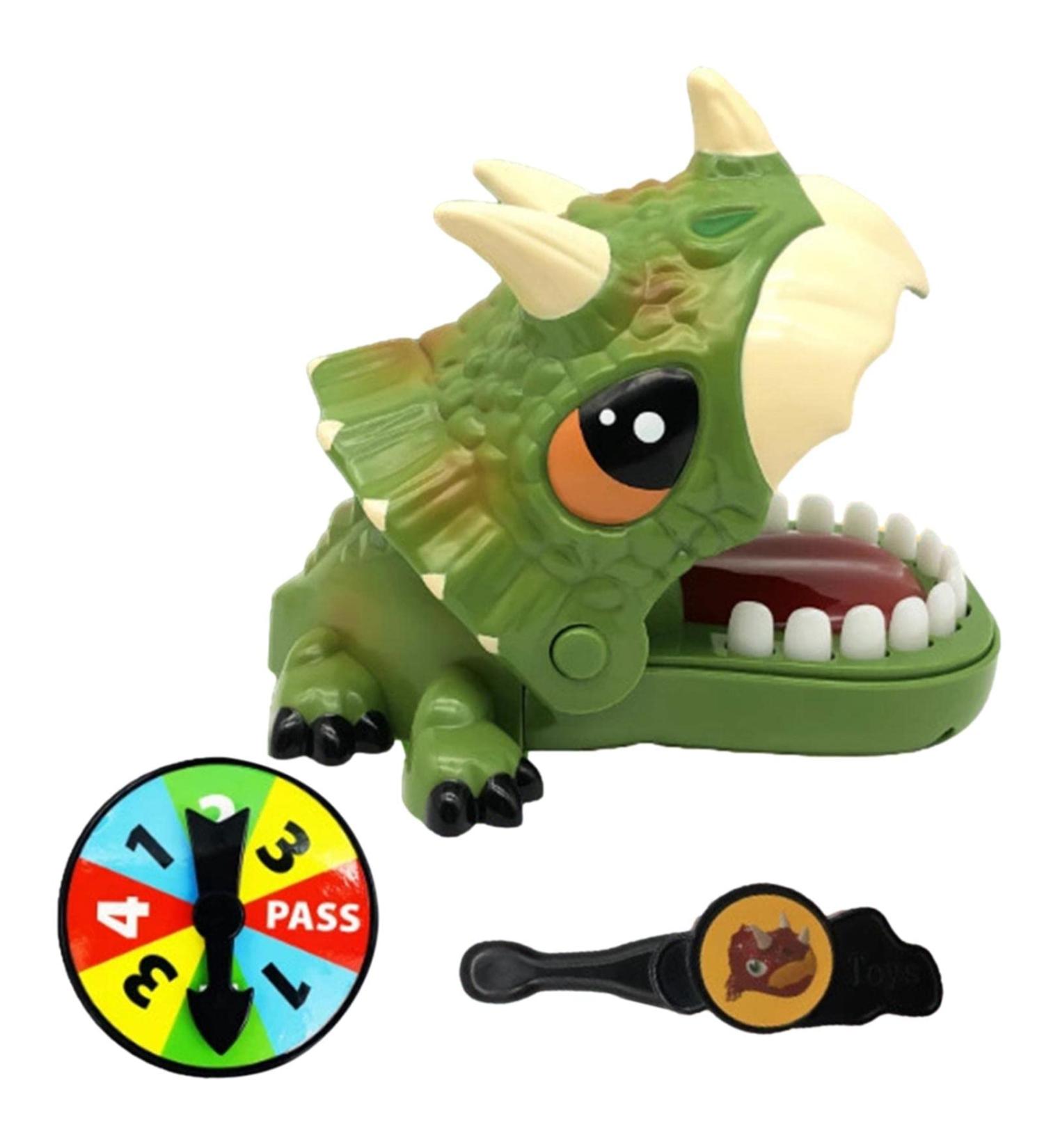 EAYOLY Funny Dinosaur Teeth Game | Triceratops Teeth Toy for Kids | Chomp Game Ages 7+ - International Shipping Available - Buy Online on GoSupps.com