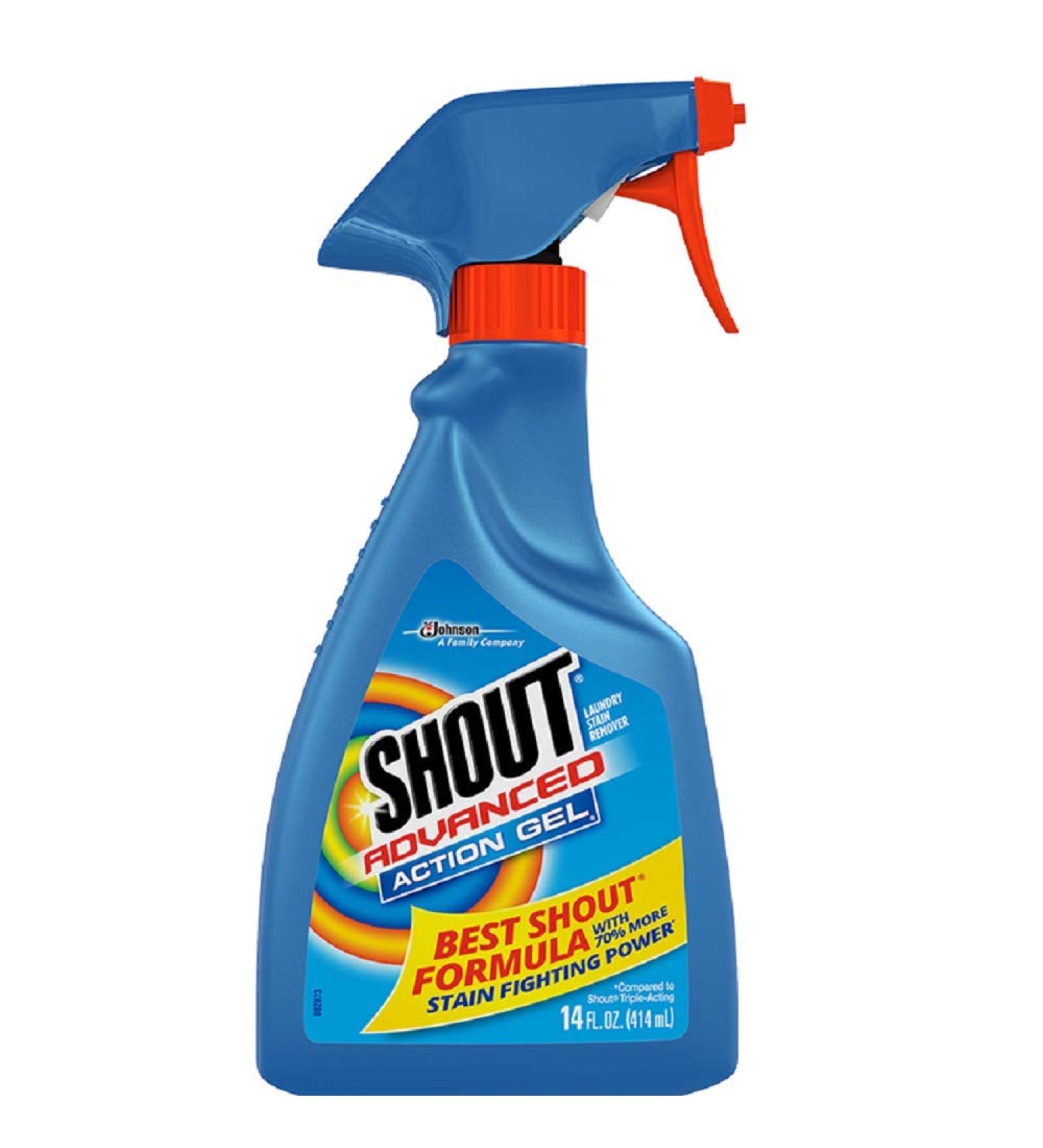 Shout Advanced Spray and Wash Gel Stain Remover - Best Formula for Clothes 14 fl oz Multicolor | Shop Internationally - Buy Online on GoSupps.com