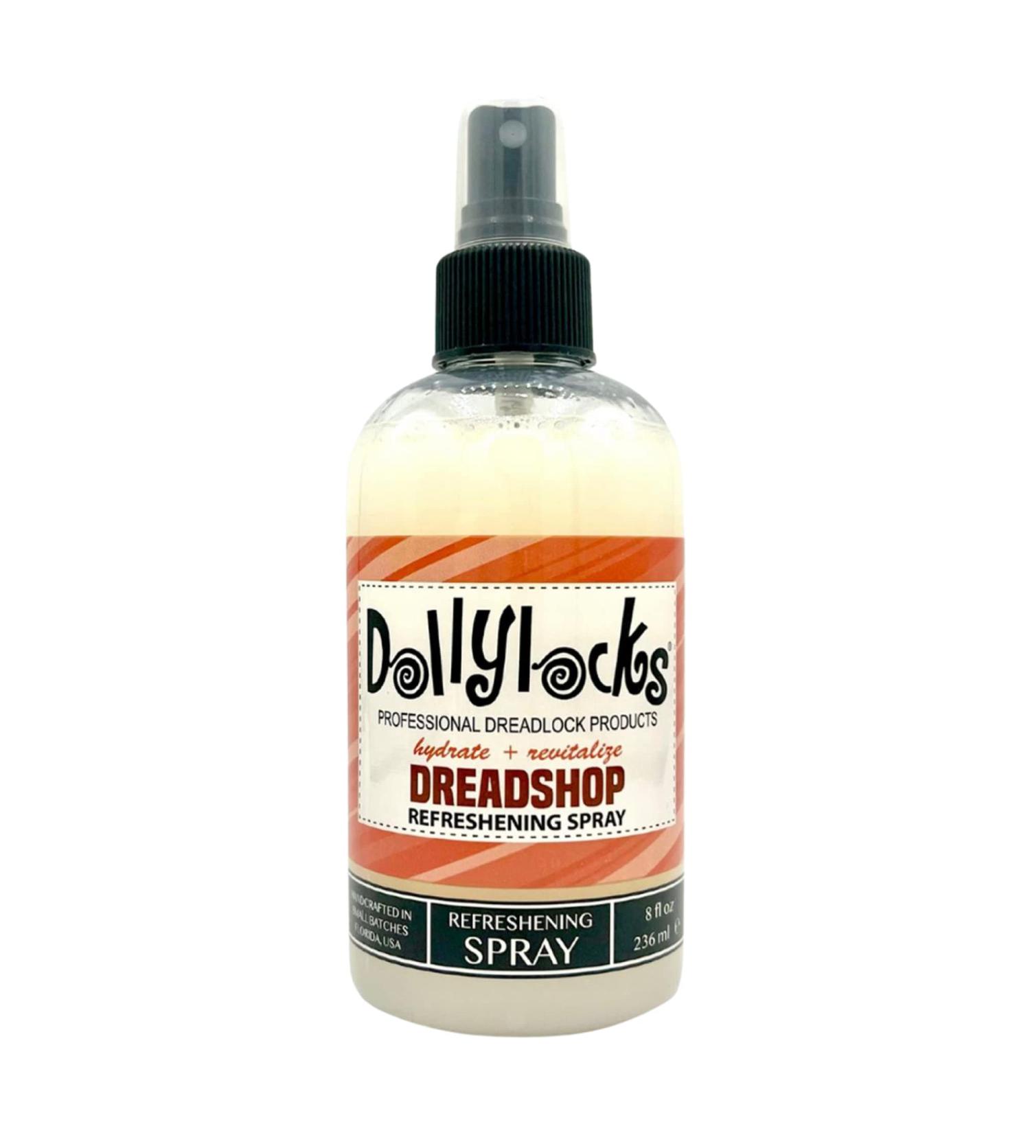 Organic Dreadlock Refreshening Spray - 8oz | Residue-Free & Sulfate-Free Loc Hair Care | Dreadshop - Buy Online on GoSupps.com