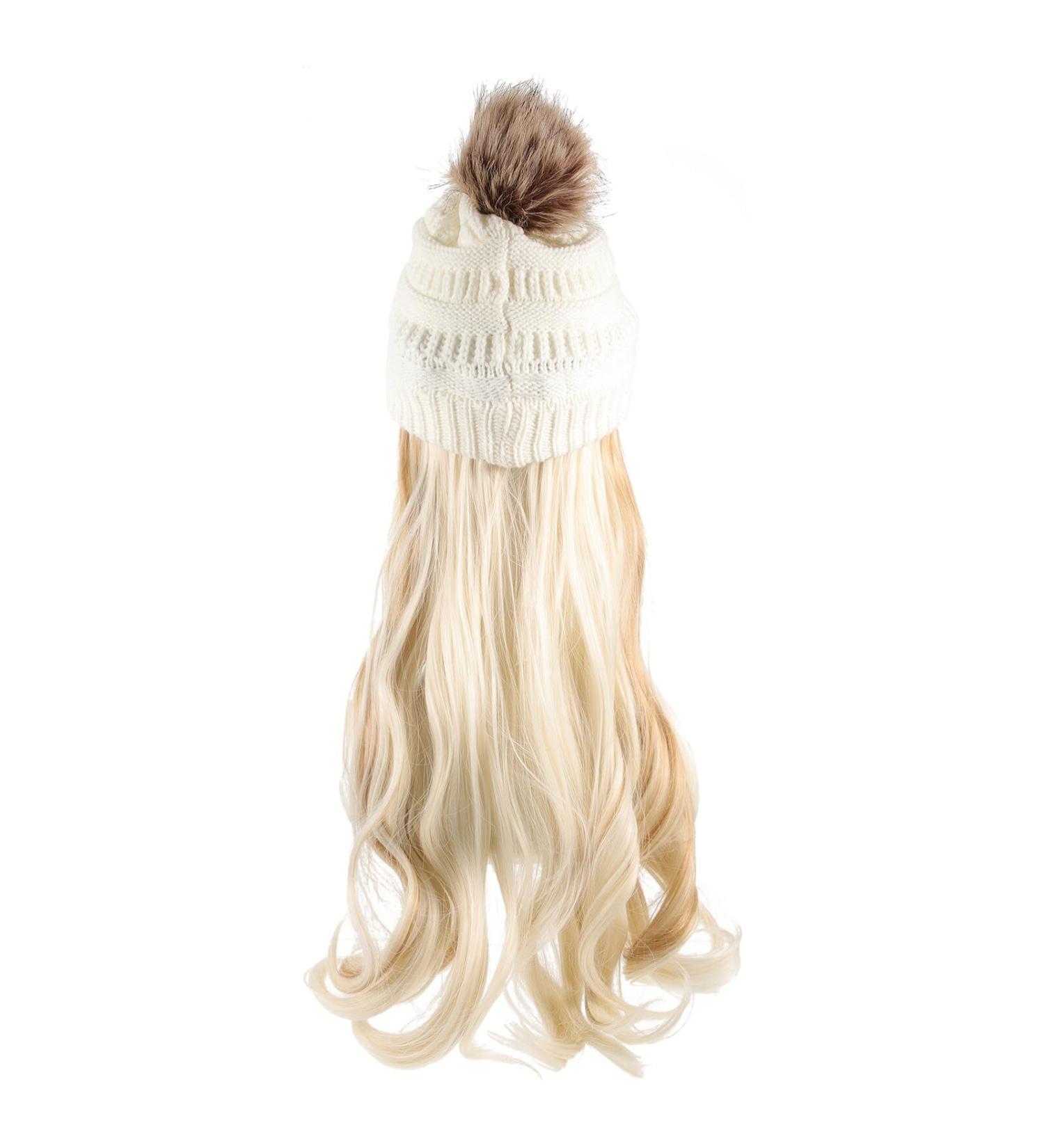 Lurrose Beanie Hair Wig Hats | Soft Knit Full Wig Cap for Effortless Style - Shop Now! - Buy Online on GoSupps.com