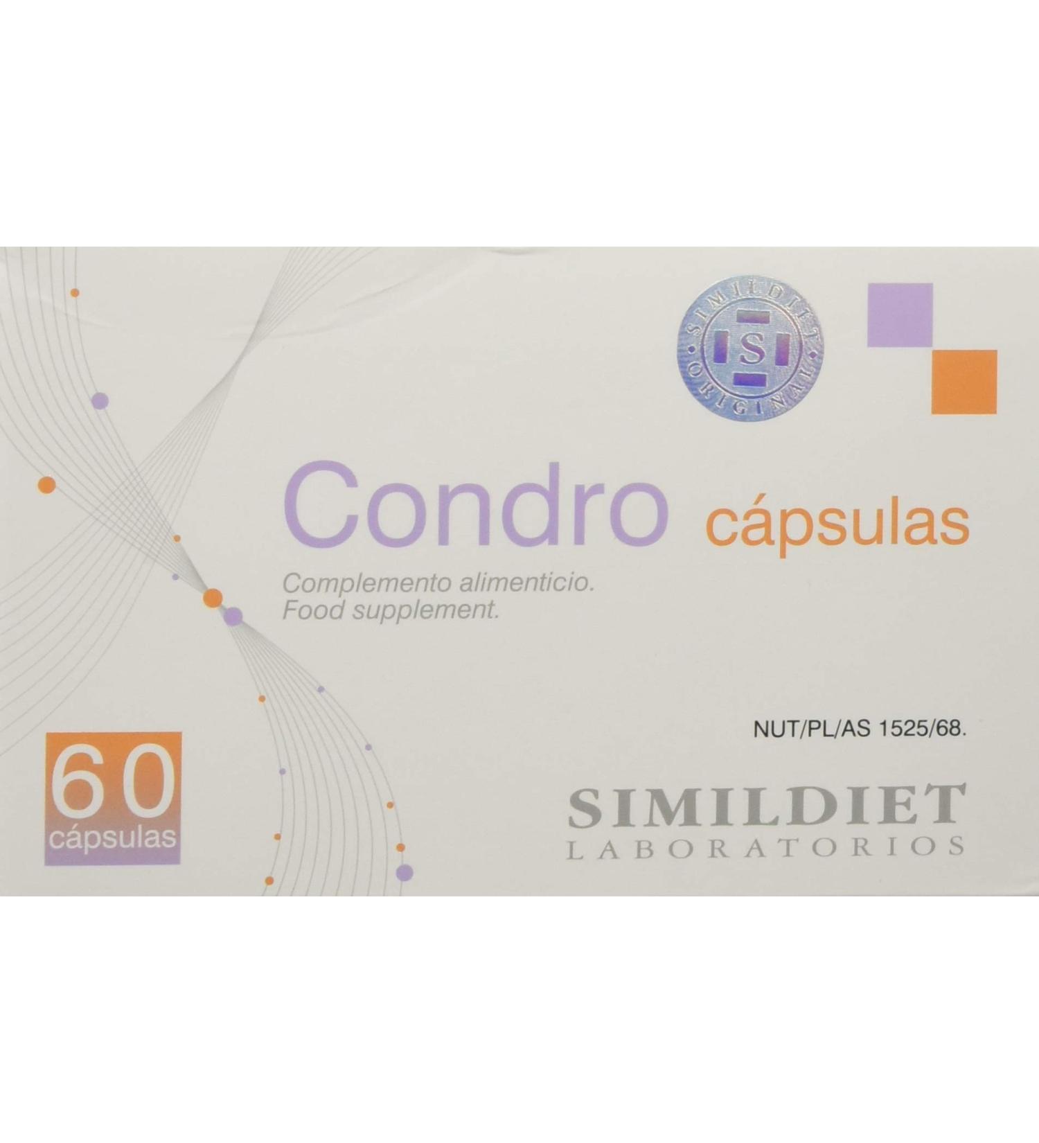 Simildiet Condro 60 Capsules 1 Unit 150 g - Buy Online on GoSupps.com