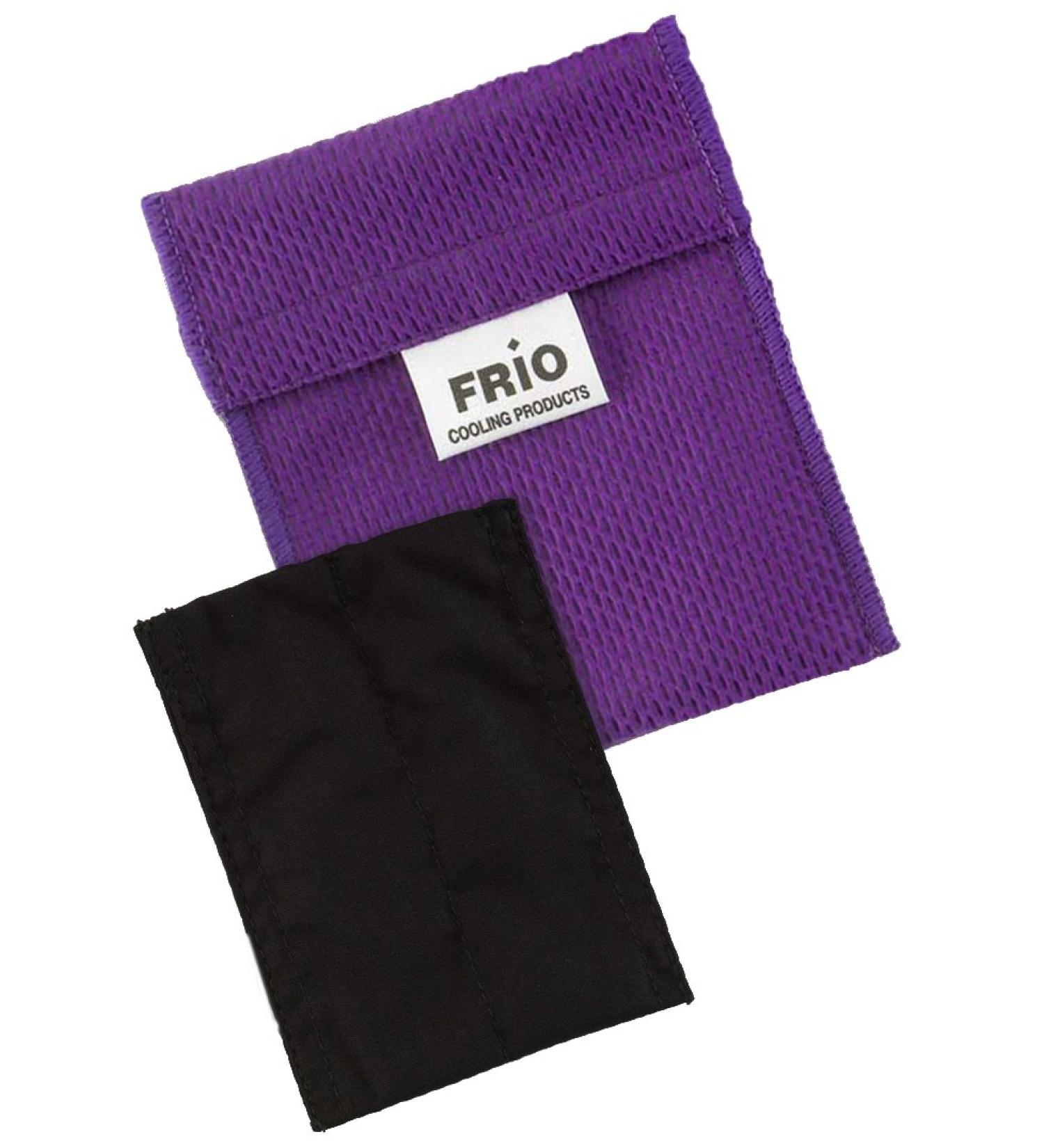 Frio mini cooling bag 9 x 7cm per pair in purple |With waterproof nylon inside pocket |For insulin and eye drops |Cools with cold water i no cooling package necessary