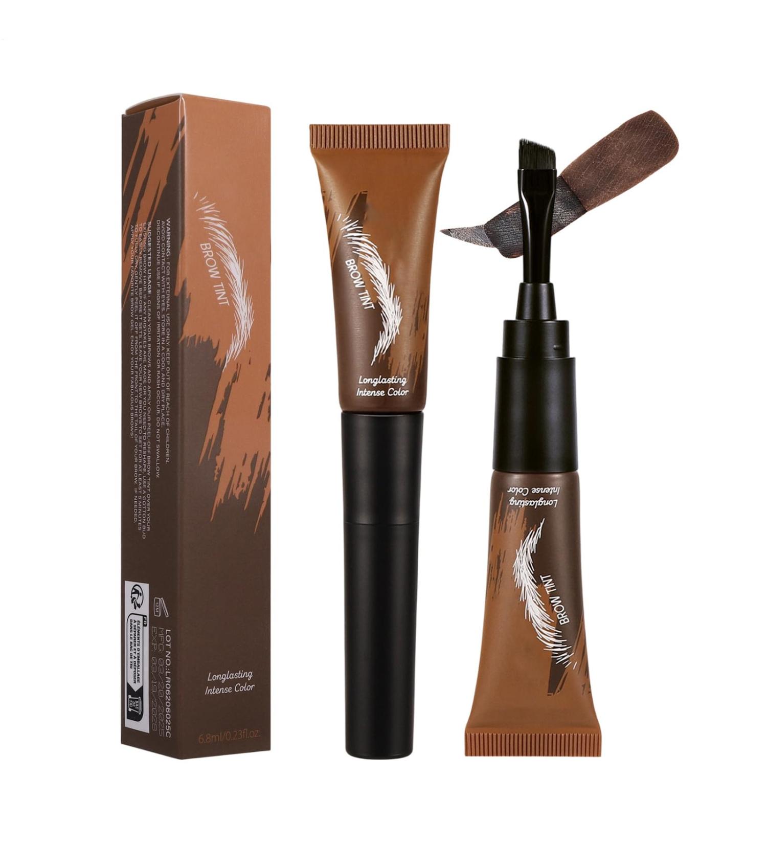  Yhsioaklo Waterproof Semi Permanent Eyebrow Dye | Instant Color Spot for Men Women | Durable Cosmetic for Defined Brows | Easy Application for Everyday Use Goose - Buy Online on GoSupps.com