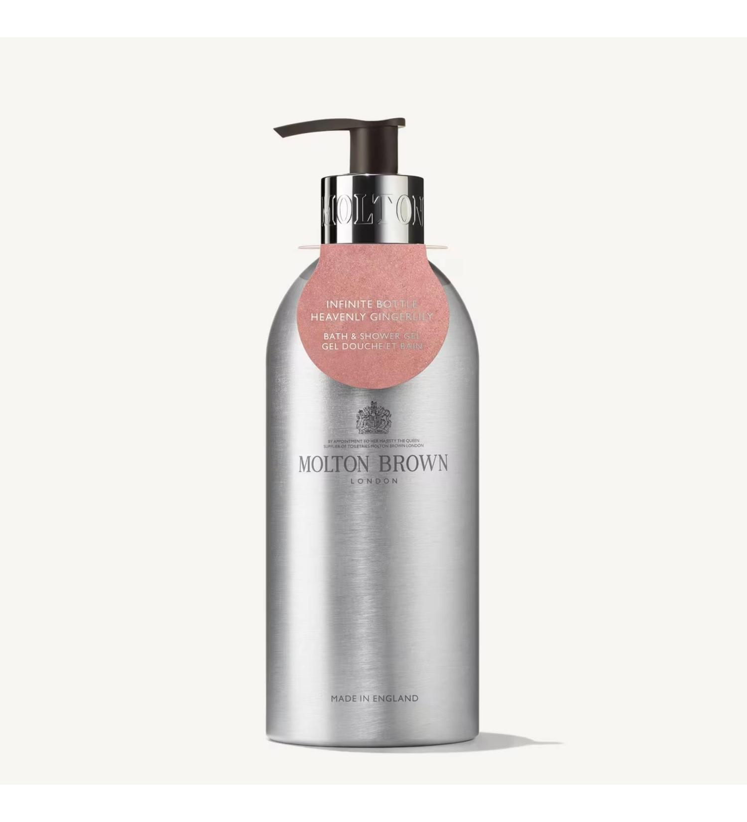 Molton Brown Heavenly Gingerlily Bath and Shower Gel Infinite Bottle 400 ml
