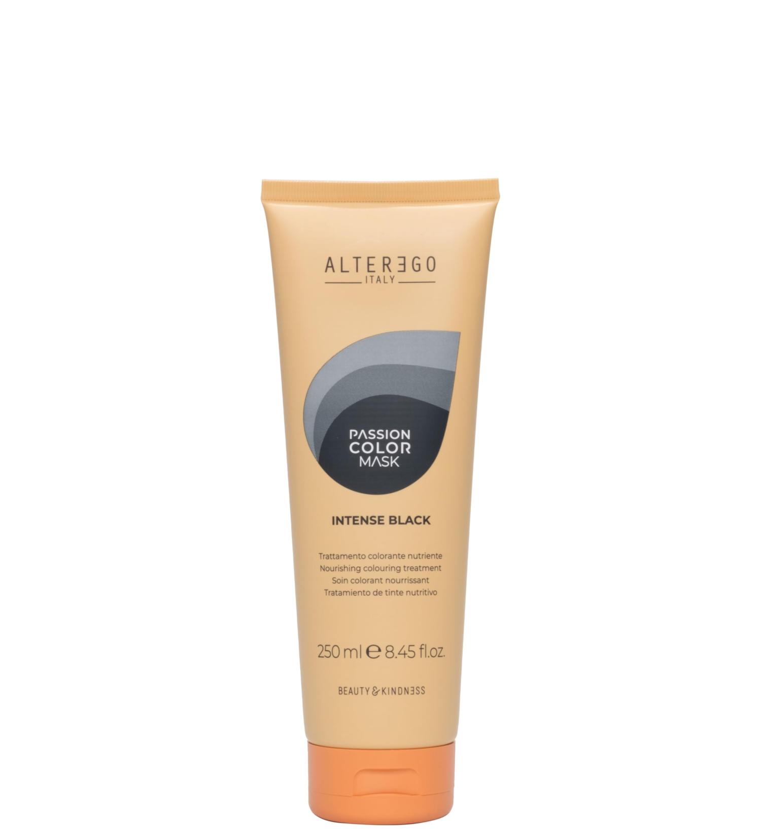 ALTEREGO ITALY PASSION COLOR MASK INTENSE BLACK Masque colorant nutritif 250 ml